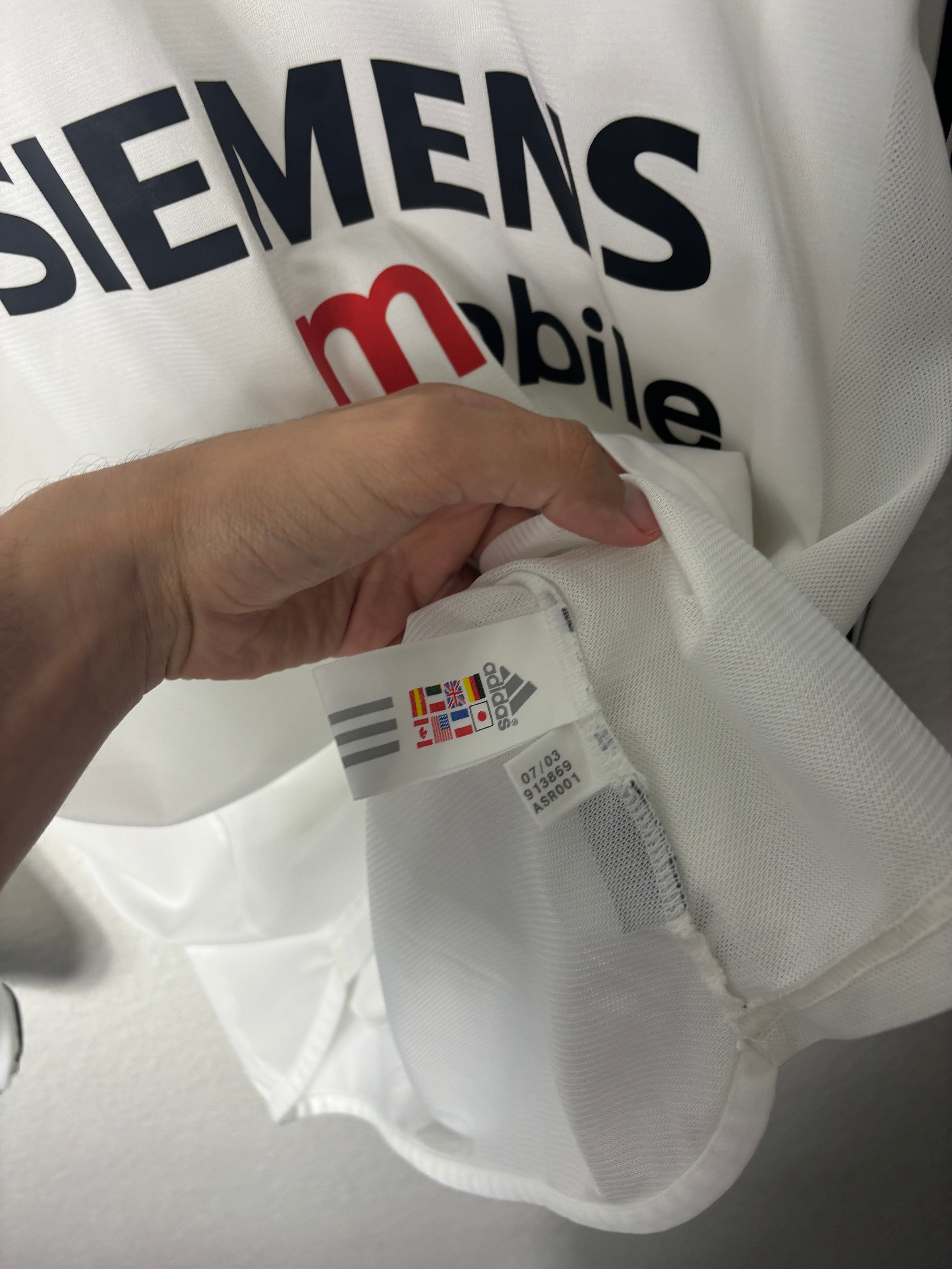 Real Madrid Heimtrikot 2003/04 - XL