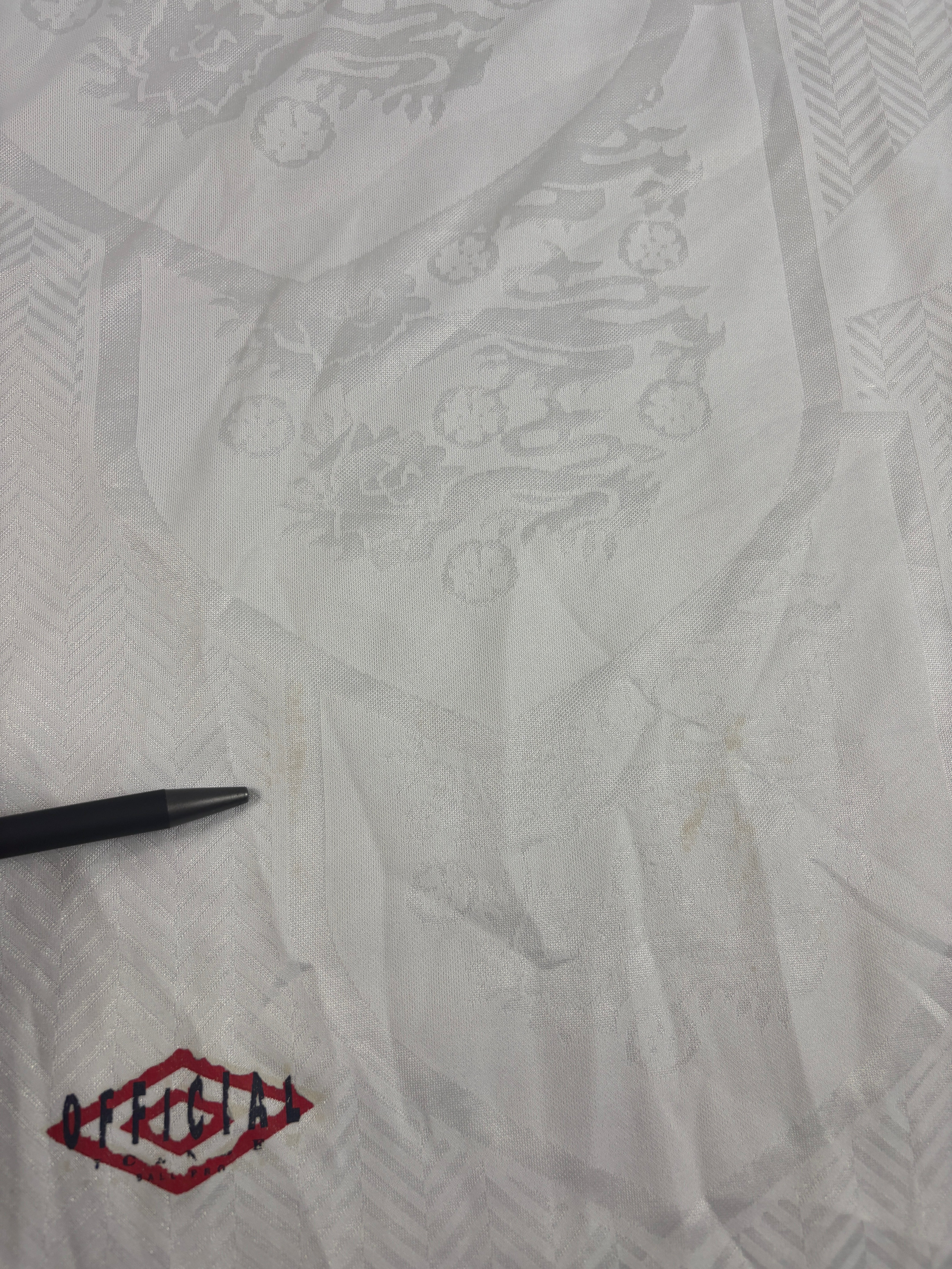 England Home Shirt 1994 - L