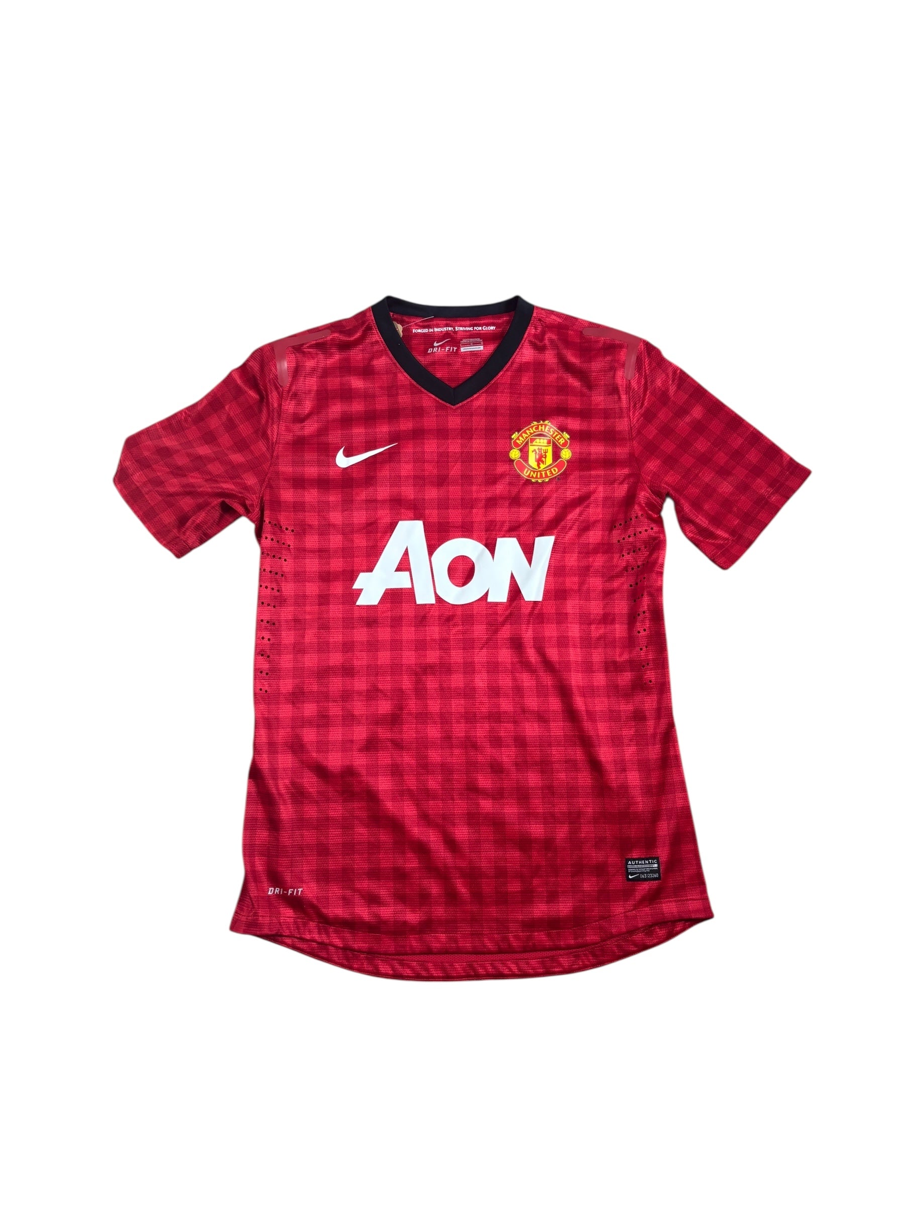 Manchester United Home Shirt 2012/13 Match issued "Bebe" - L