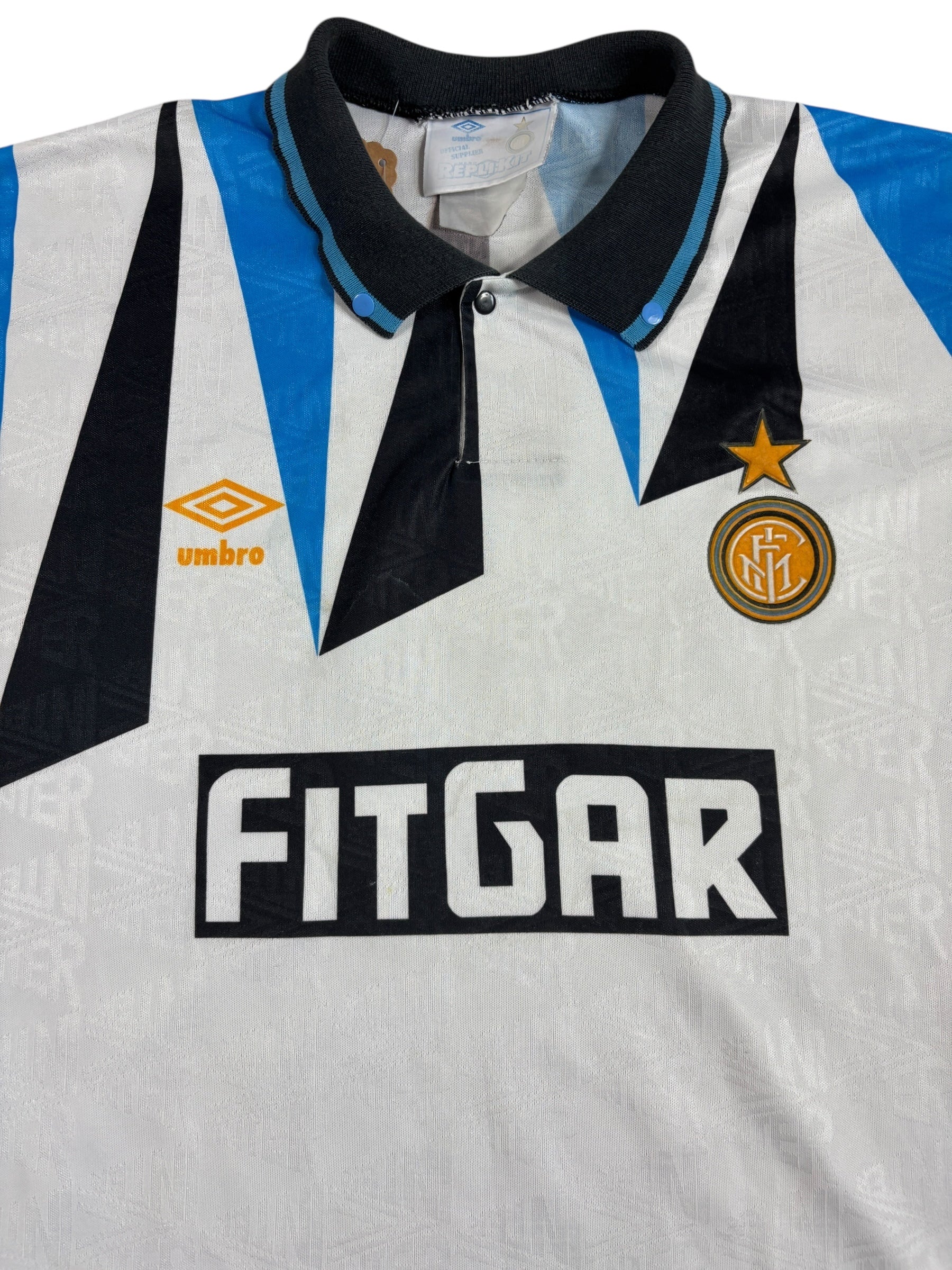 Inter Mailand Auswärtstrikot 1992/93 - XL