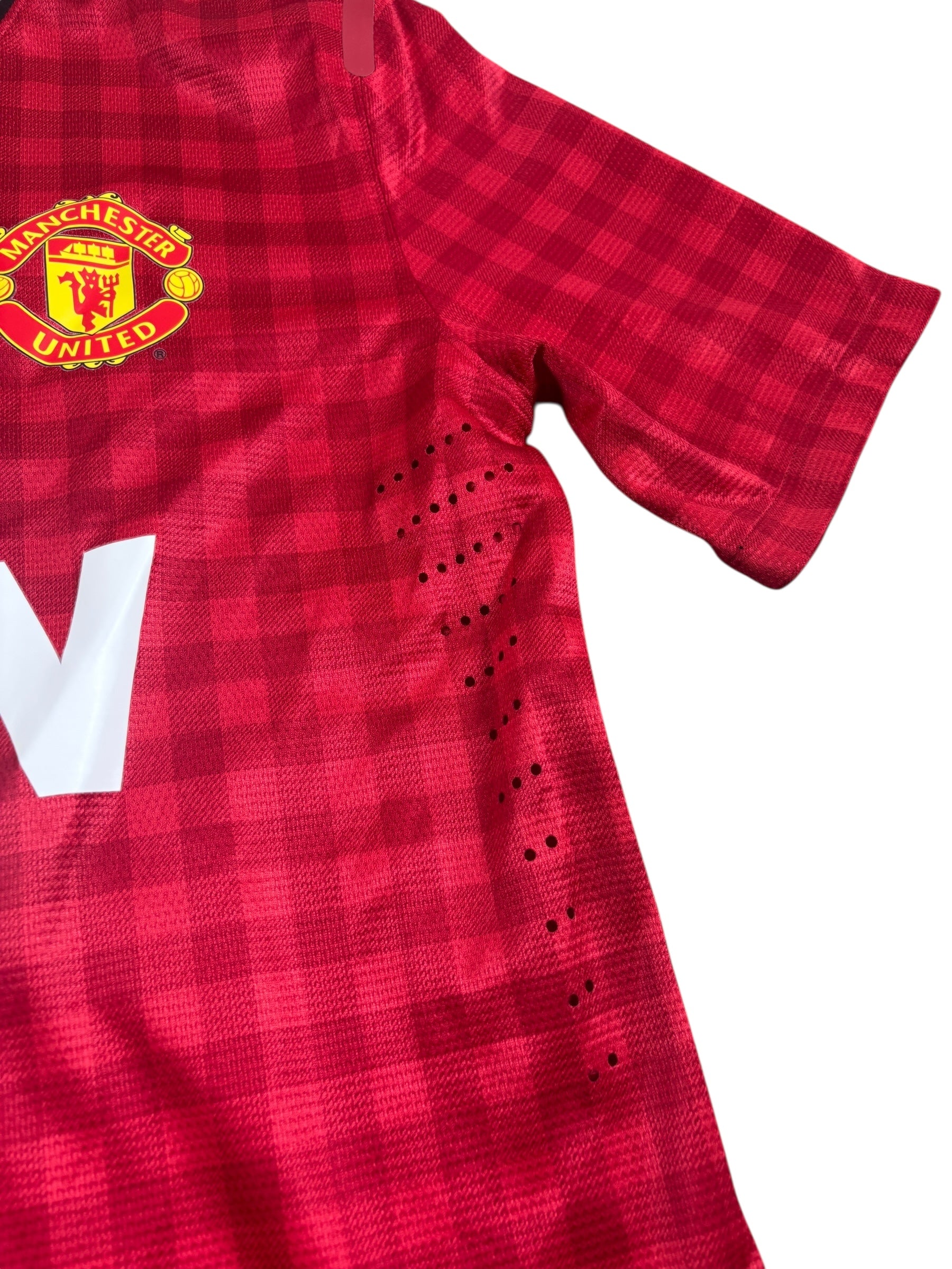 Manchester United Home Shirt 2012/13 Match issued "Bebe" - L