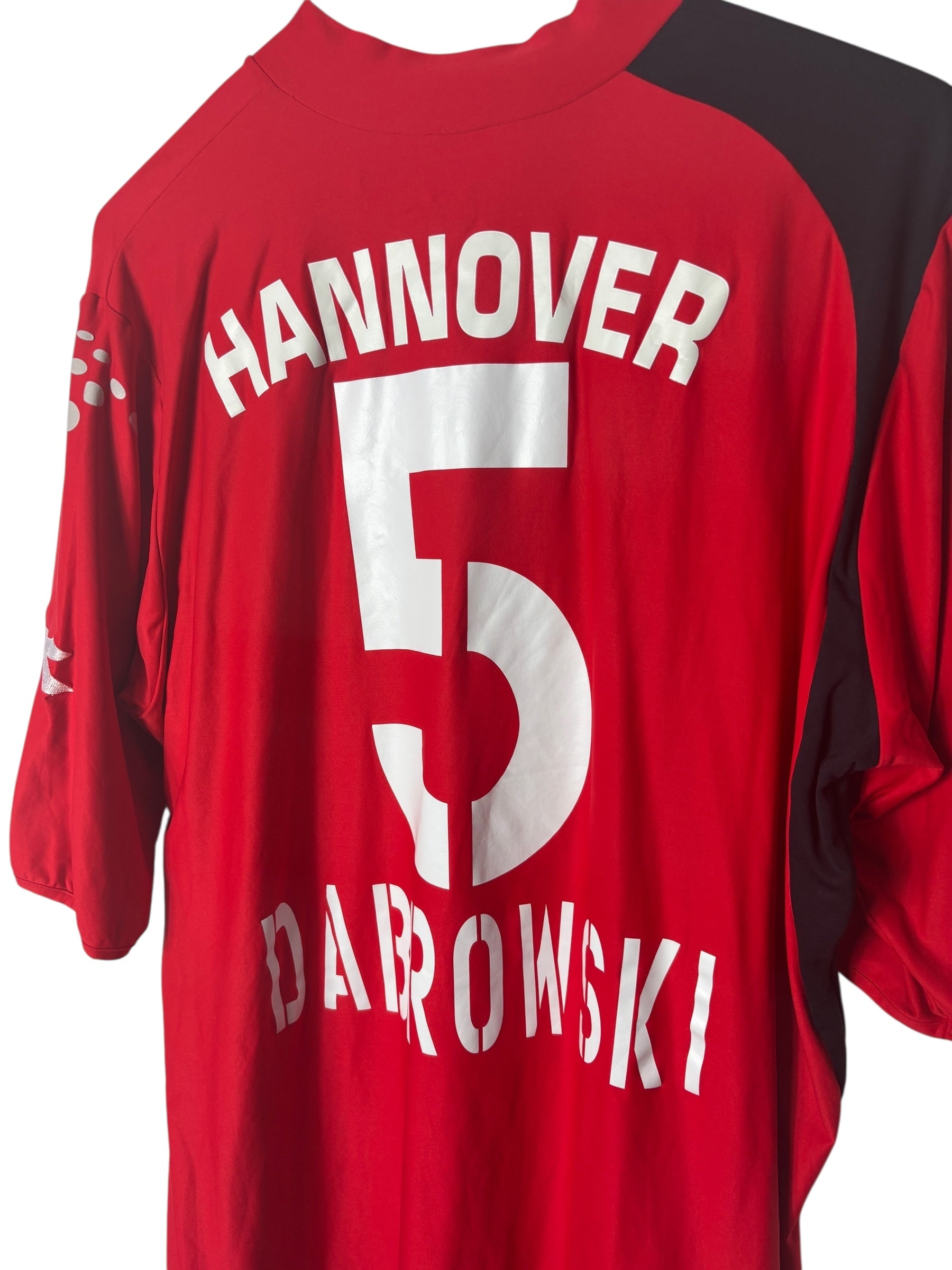 Hannover 96 Heimtrikot 2005/06 Match prepared “Dabrowski” - XXL/XL