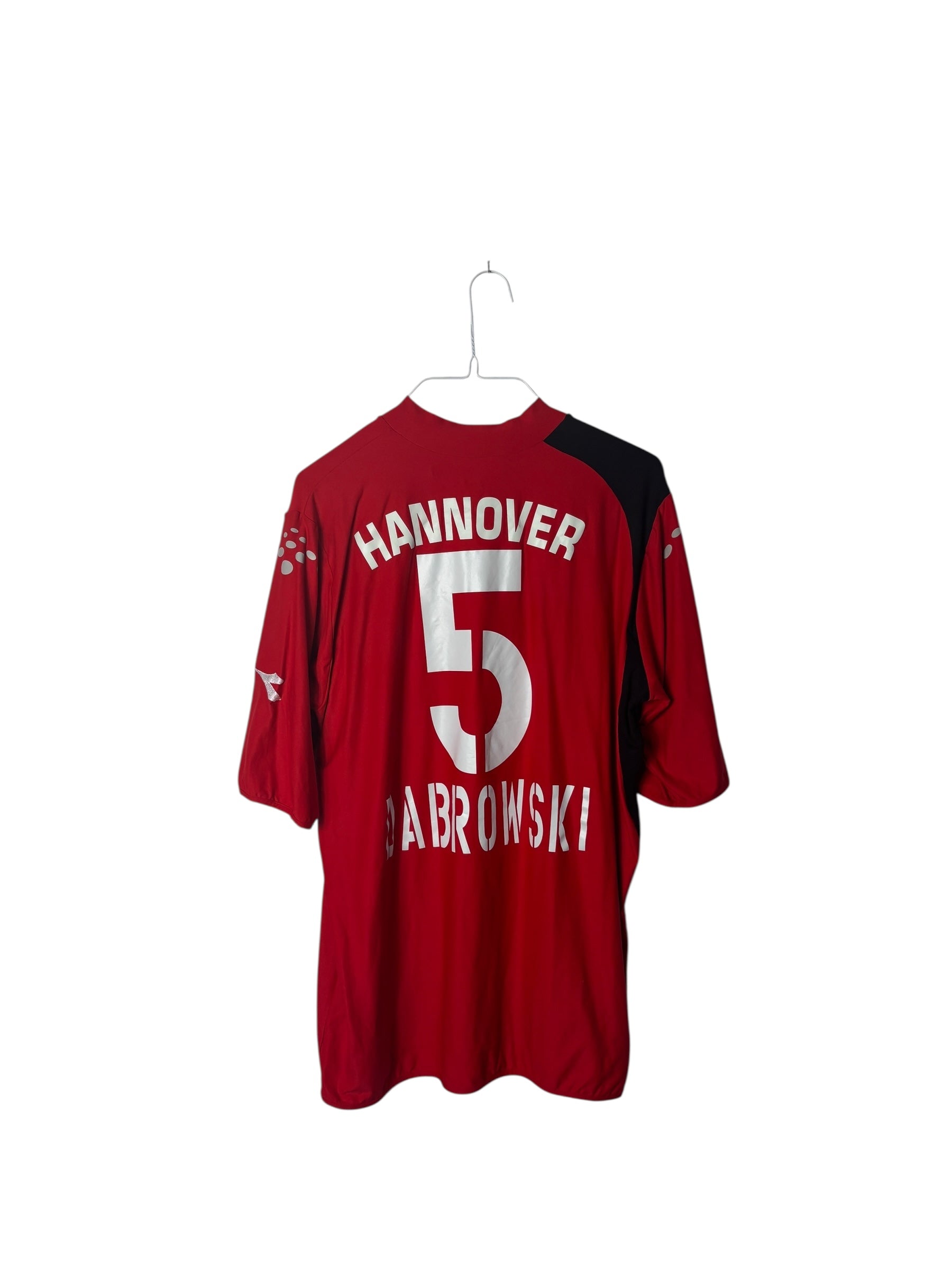 Hannover 96 Heimtrikot 2005/06 Match prepared “Dabrowski” - XXL/XL