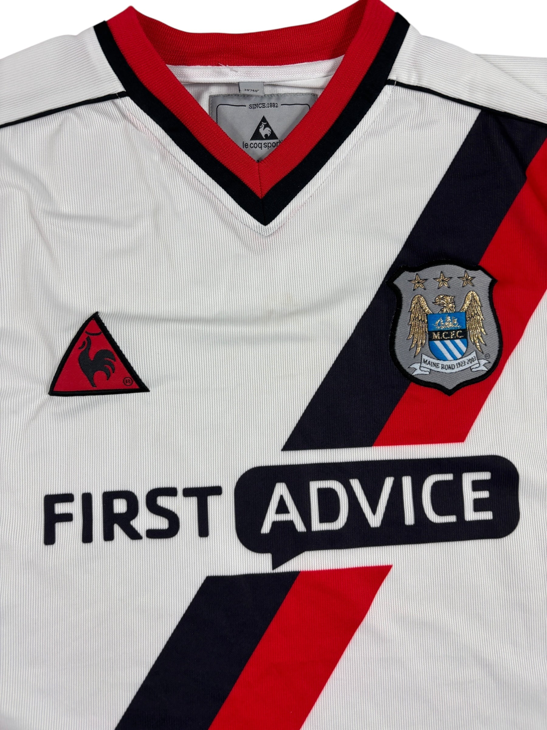 Manchester City Away Shirt 2003/04 - M