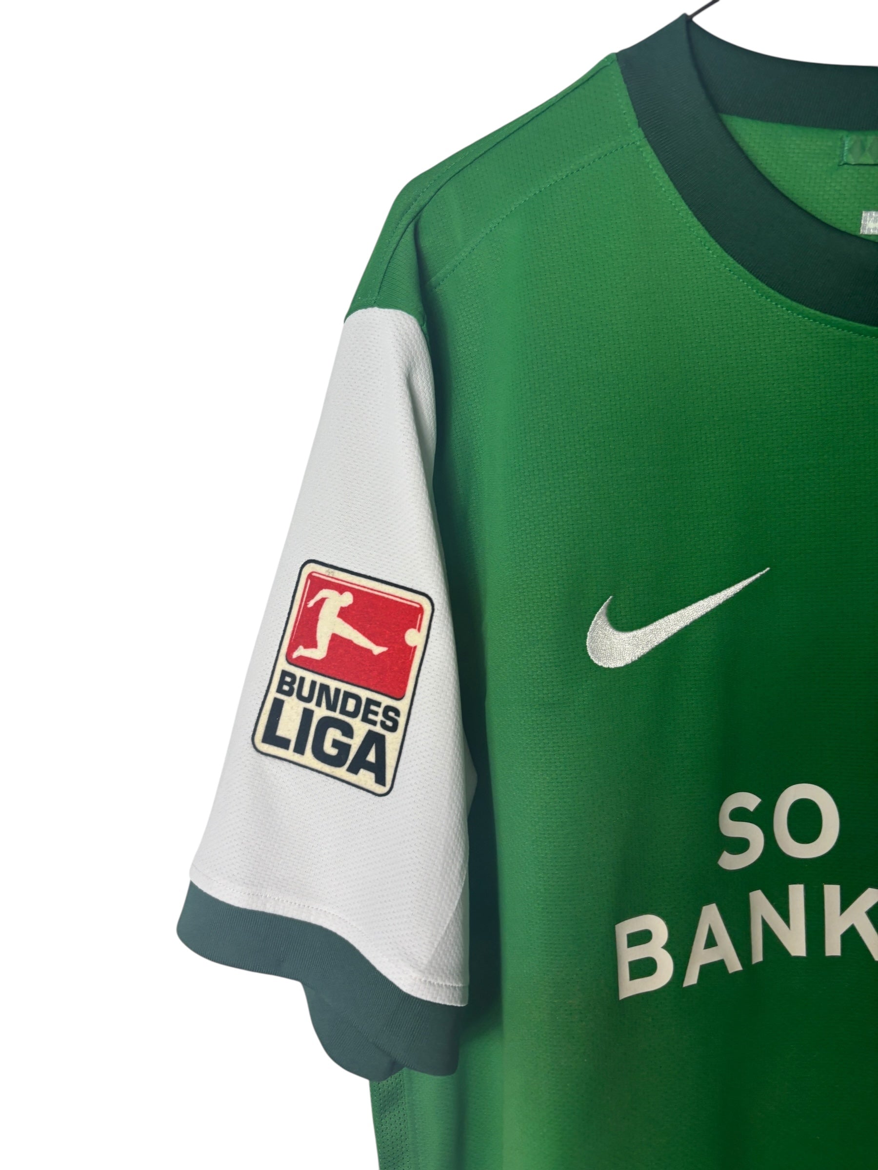 Werder Bremen Heimtrikot  2009/10 Signiert “Mertesacker” - L