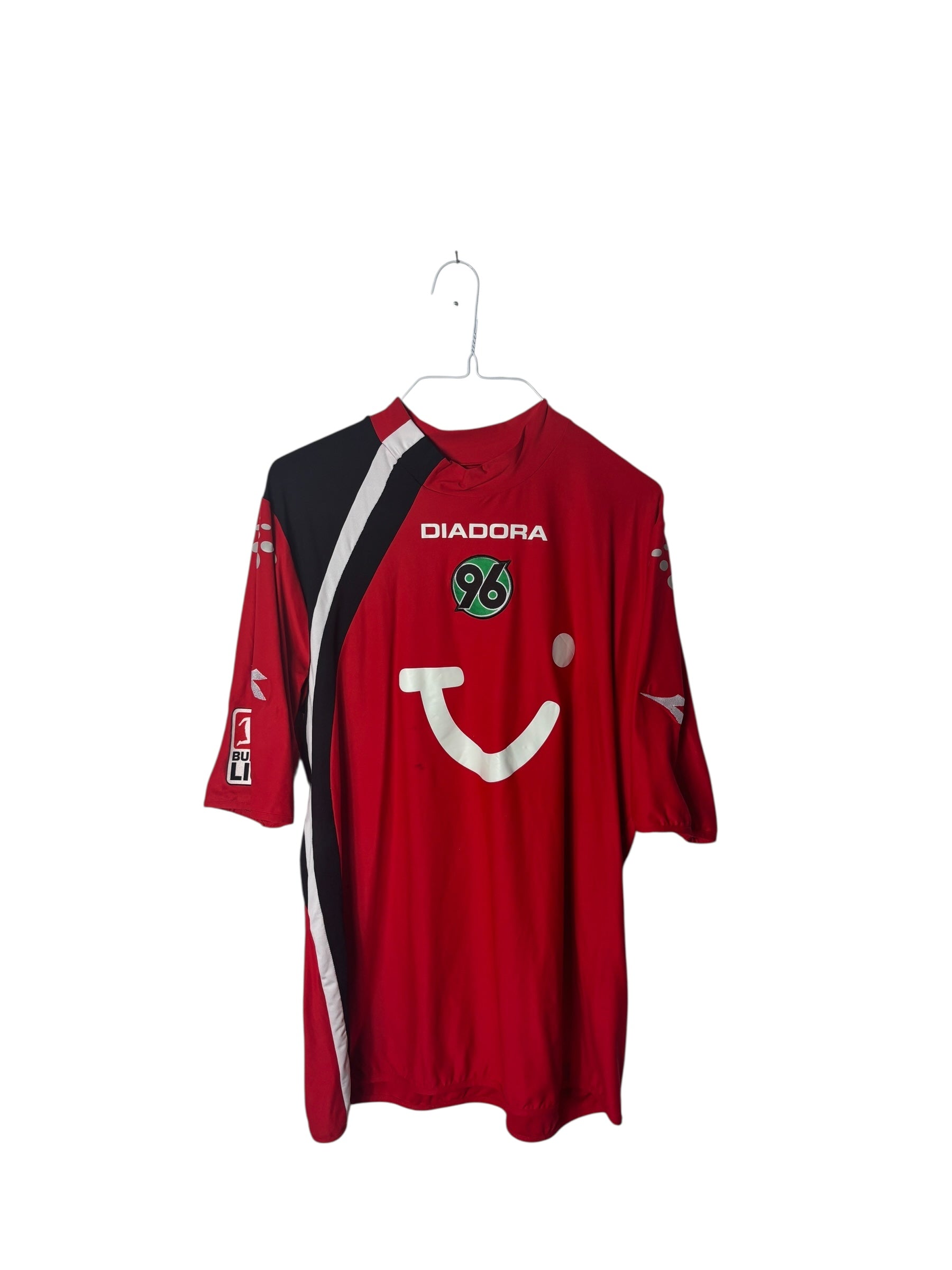 Hannover 96 Heimtrikot 2005/06 Match prepared “Dabrowski” - XXL/XL