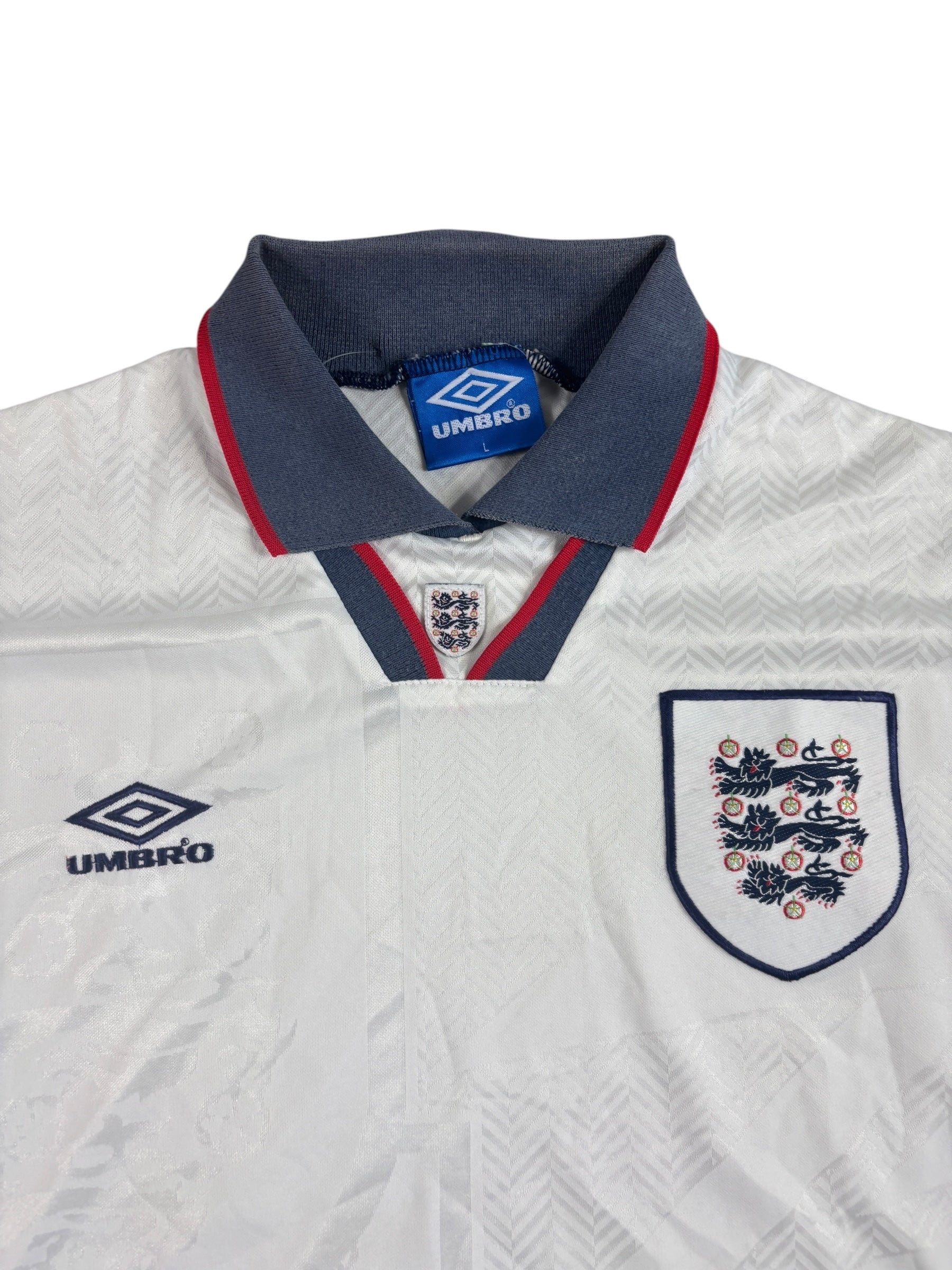 England Home Shirt 1994 - L