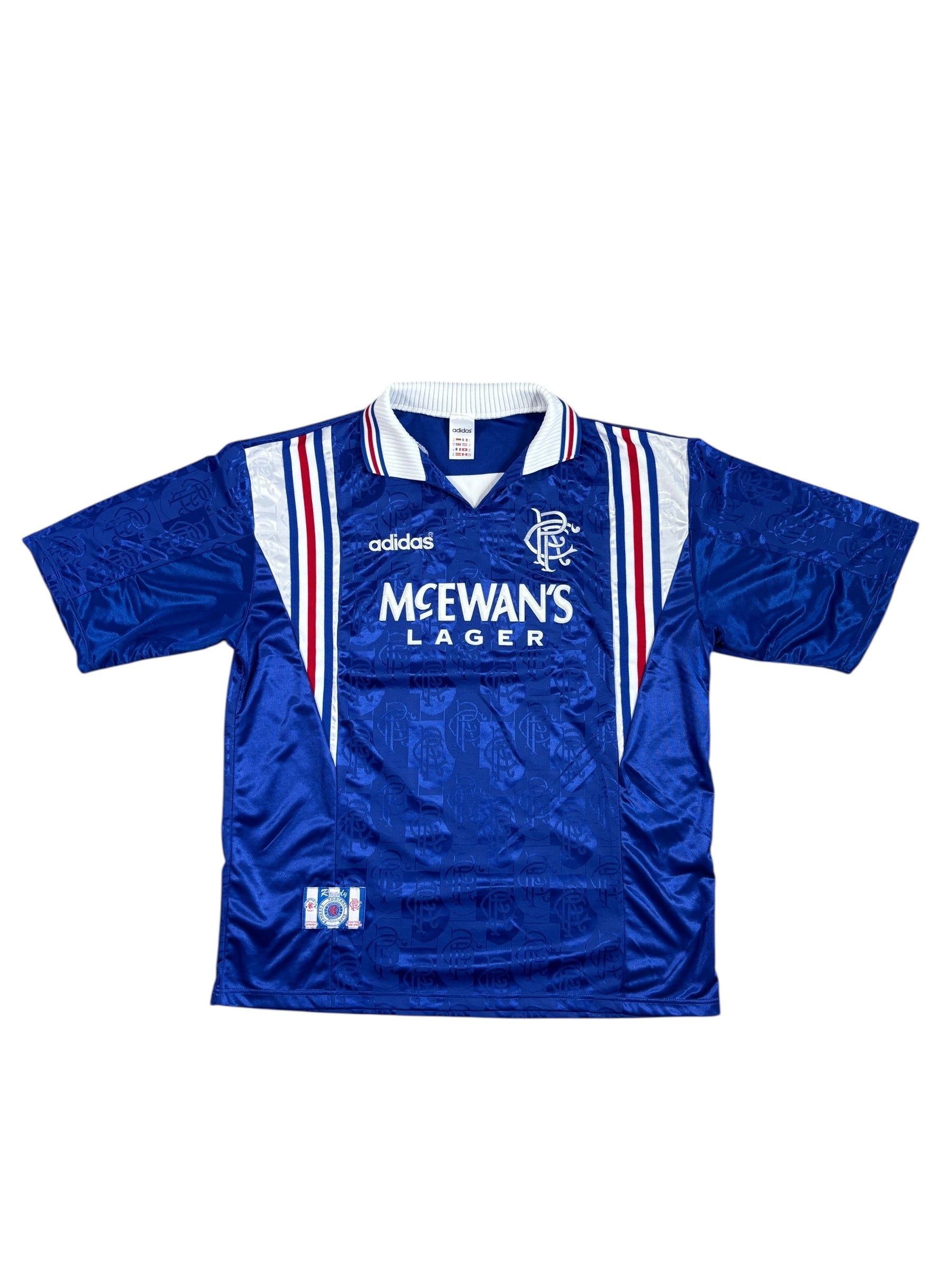 Glasgow Rangers Home Shirt 1996/97 - XL