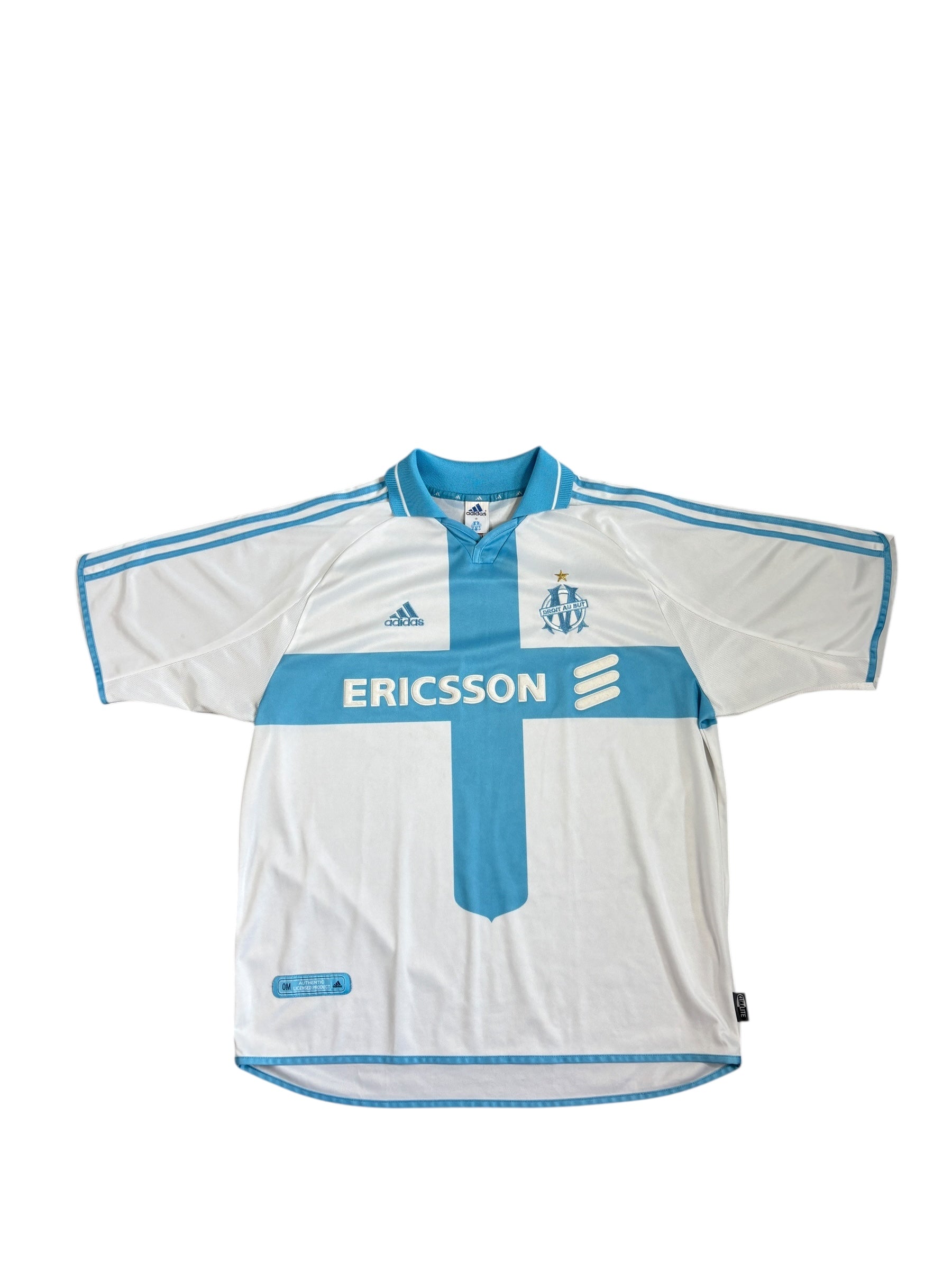 Olympique Marseille Home Jersey 2000/01 - XL
