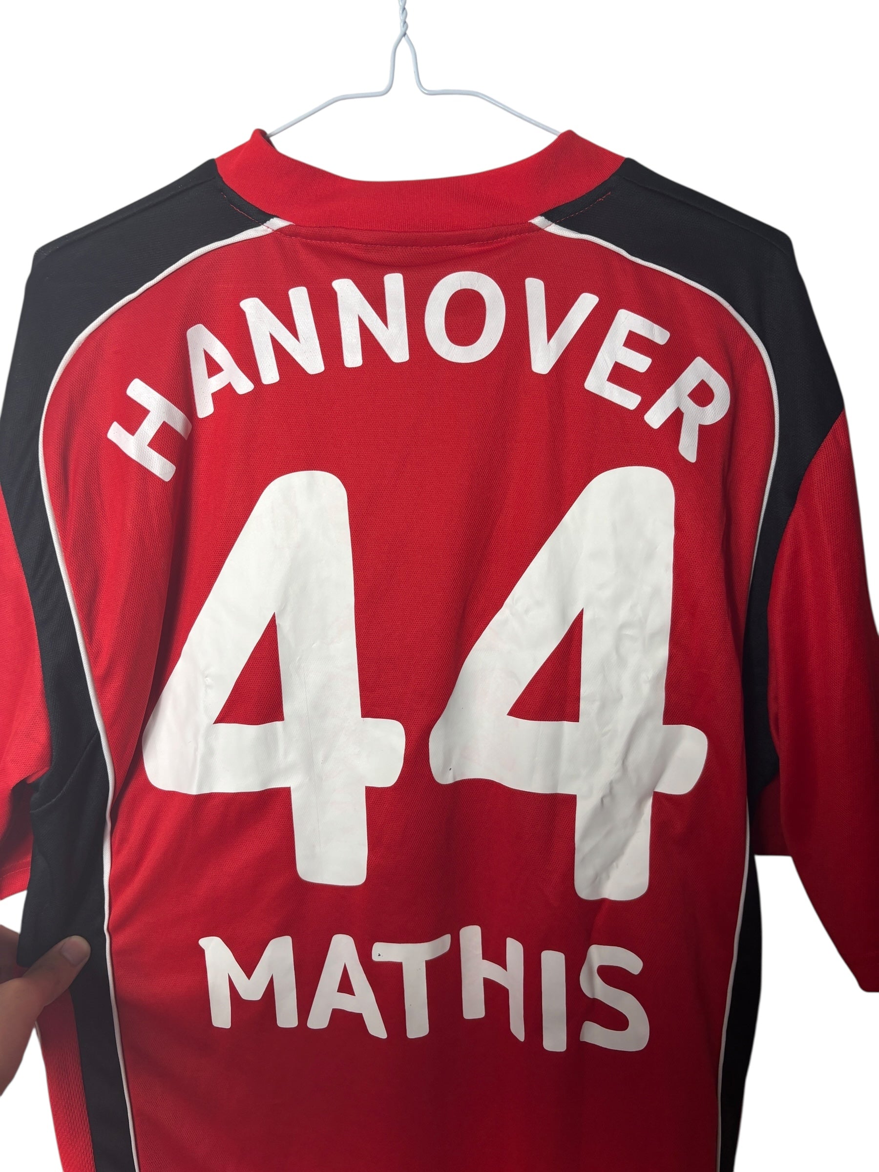 Hannover 96 Heimtrikot 2004/05 Match prepared “Mathis” - XL