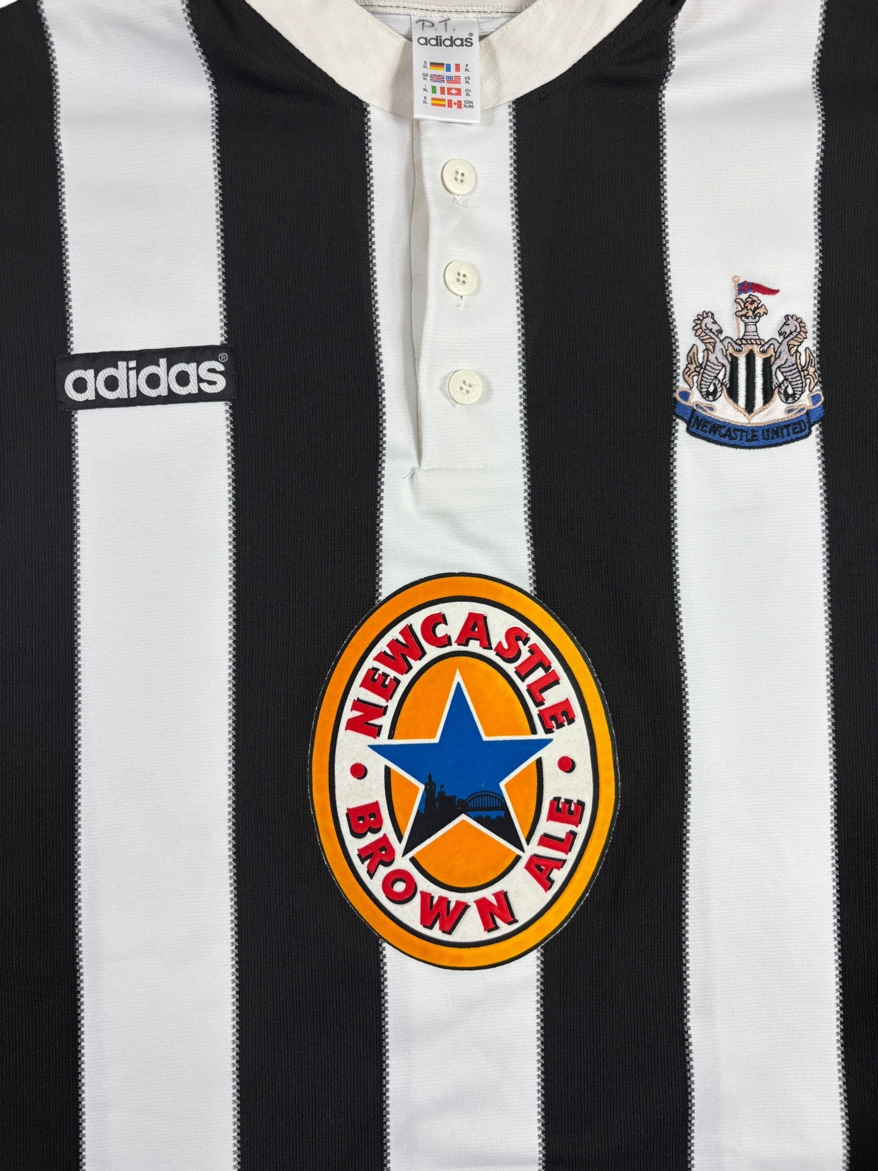 Newcastle United Home Shirt 1995/96 - XL