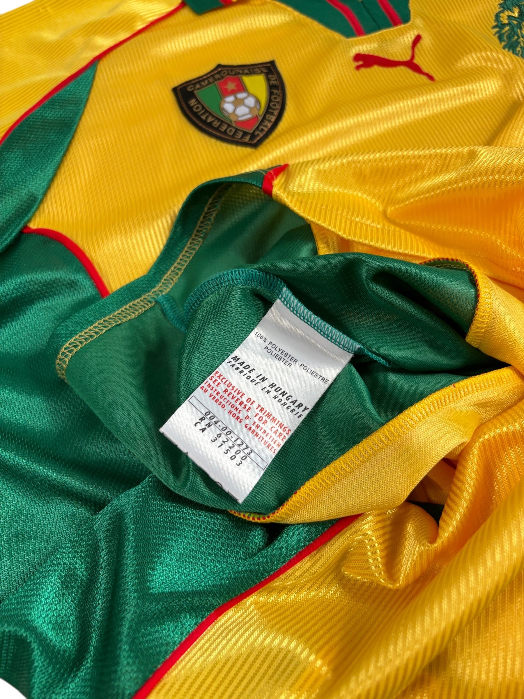 Cameroon Away Jersey 1998 - XL