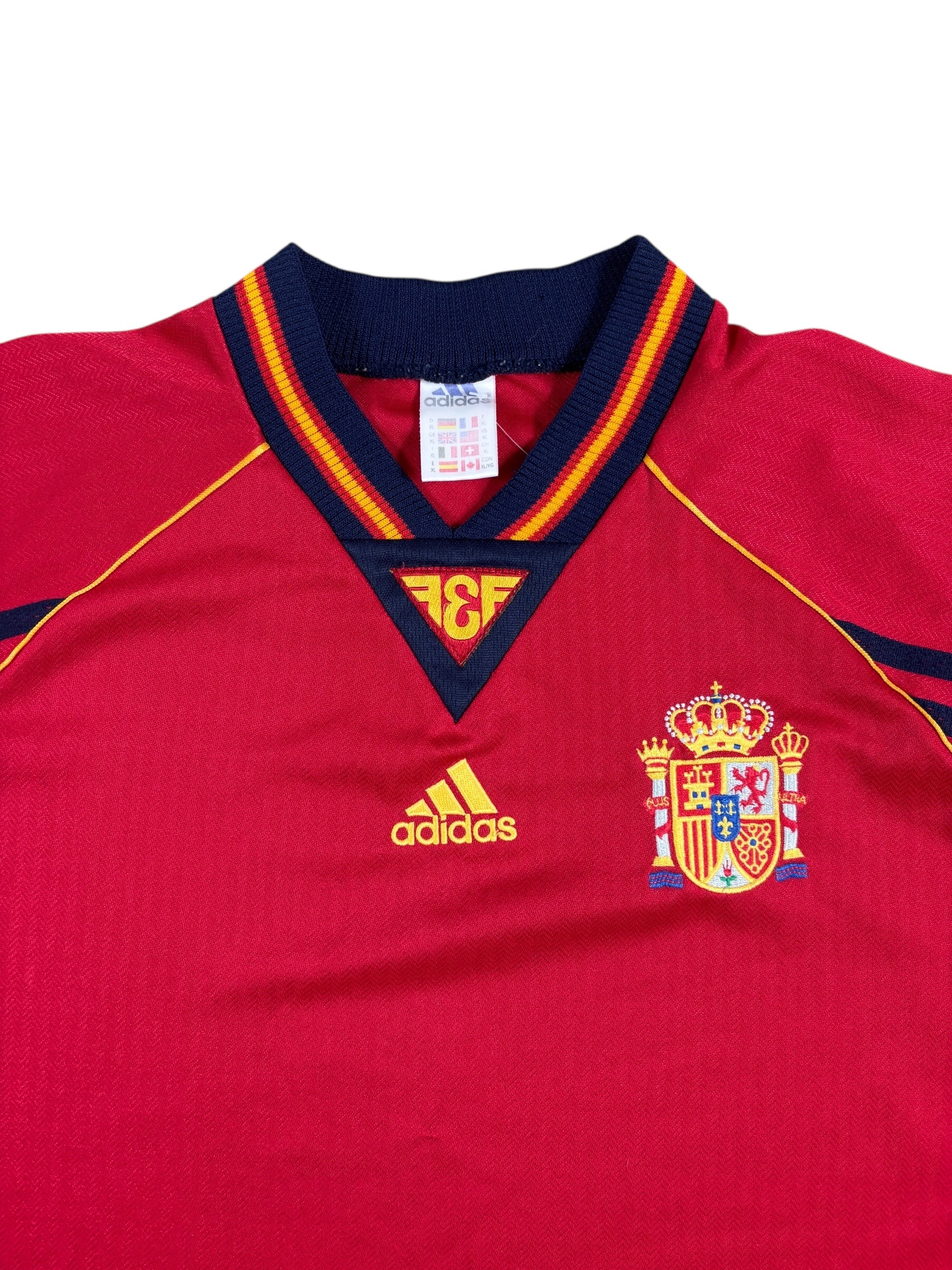 Spain Home Jersey 1998 - XL