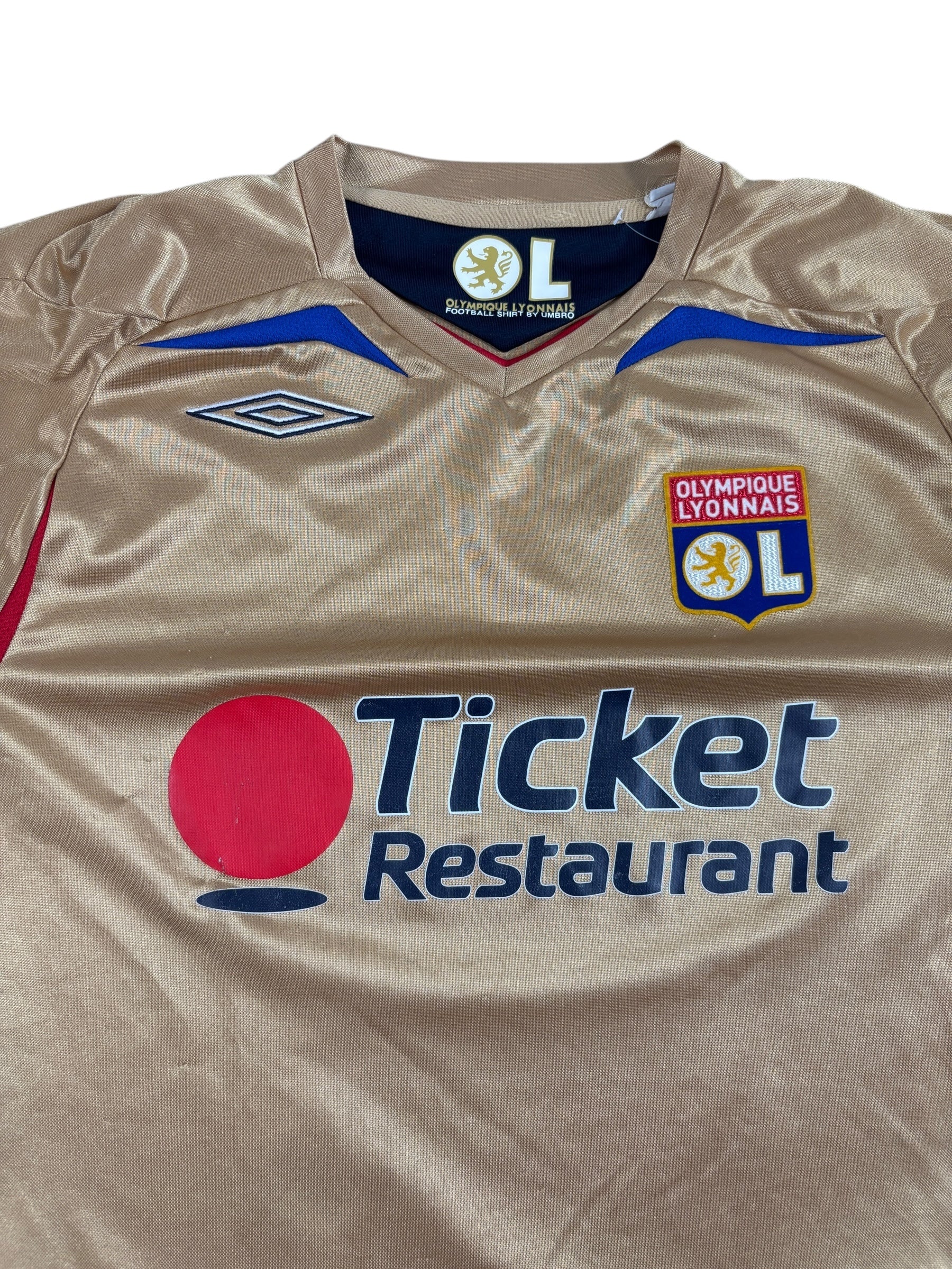 Olympique Lyon Away Jersey 2007/08 - M