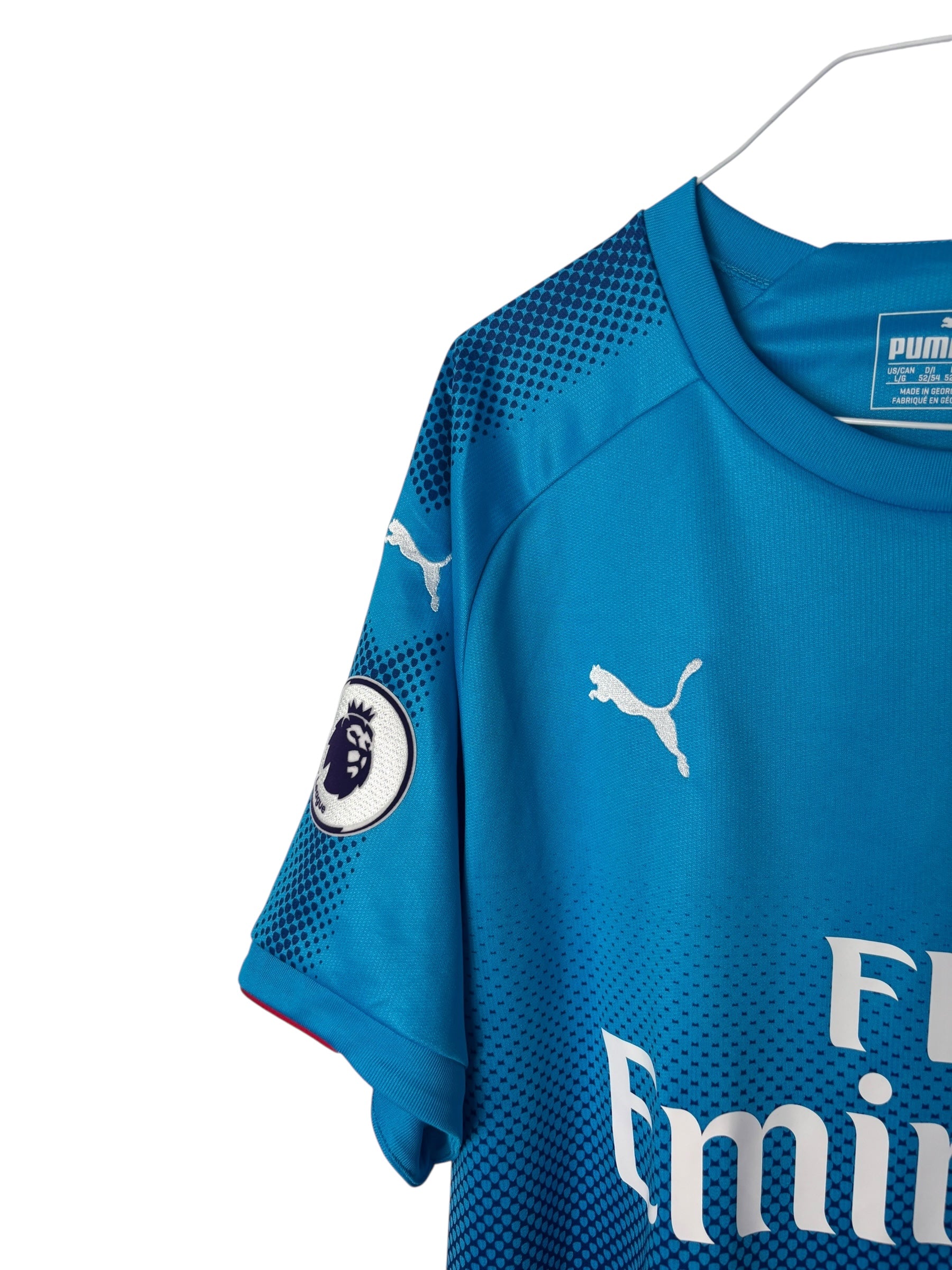 FC Arsenal Auswärtstrikot 2017/18 “Mertesacker” Signiert - L