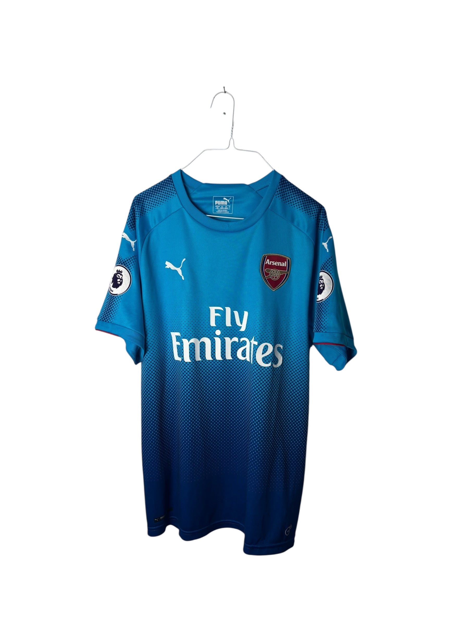 FC Arsenal Auswärtstrikot 2017/18 “Mertesacker” Signiert - L