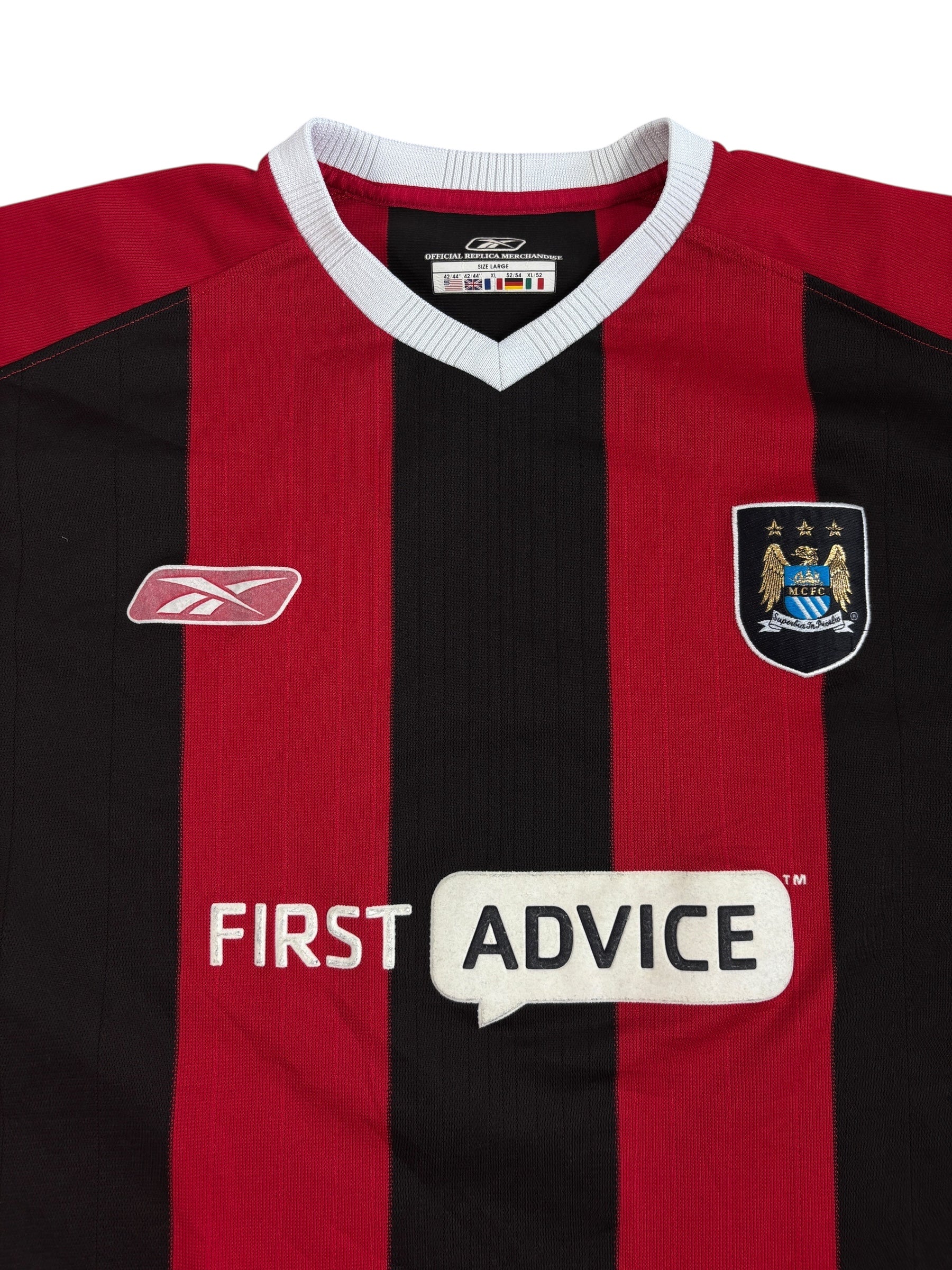 Manchester City Away Shirt 2003/04 - XL