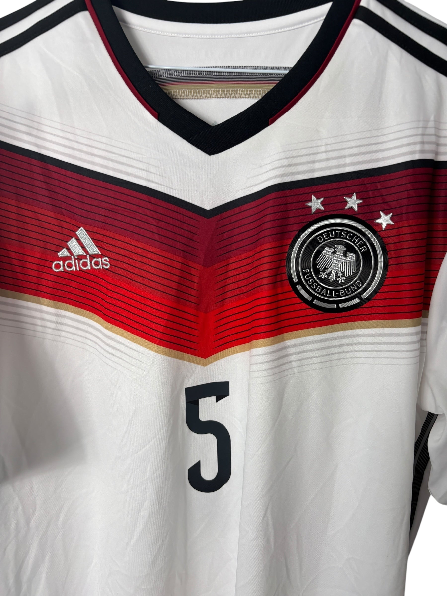 Deutschland DFB Heimtrikot 2014 “Hummels” - XL