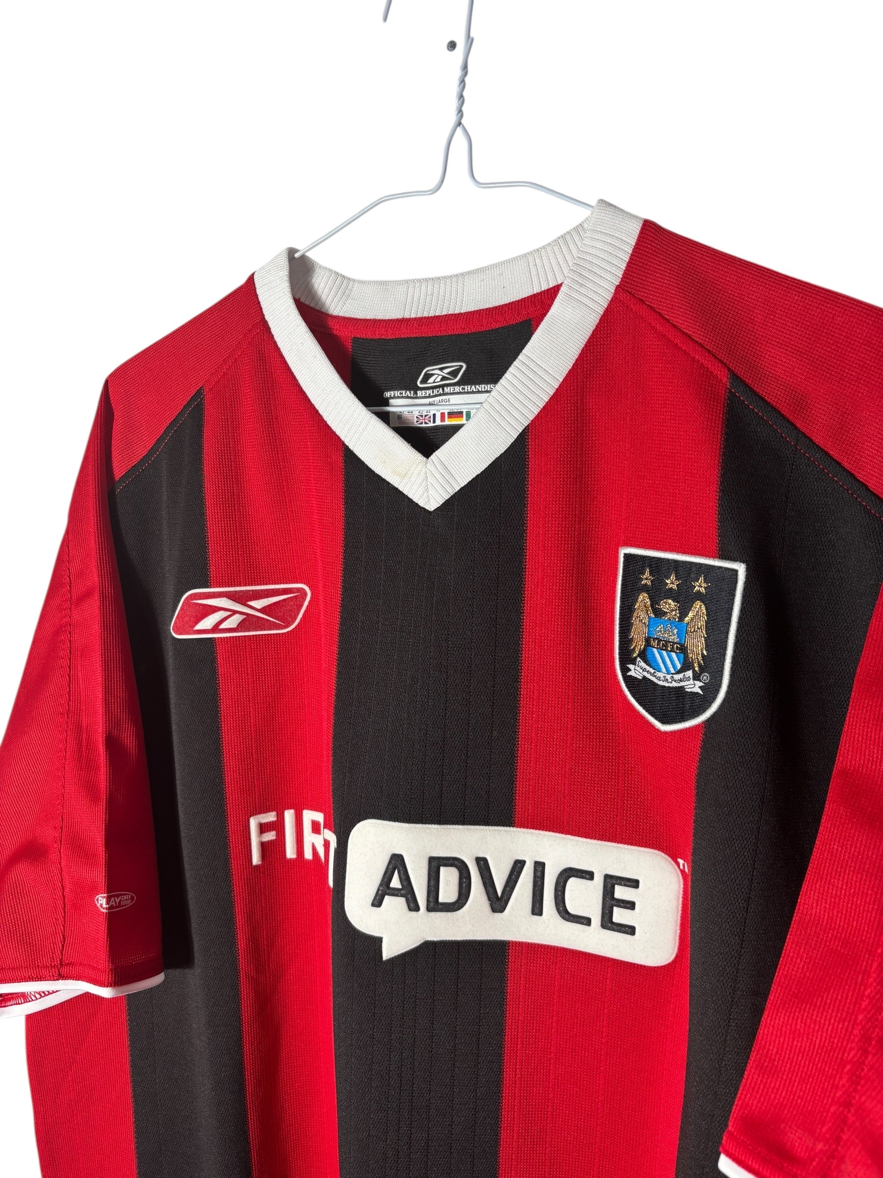 Manchester City Auswärts Trikot 2003/04 - XL