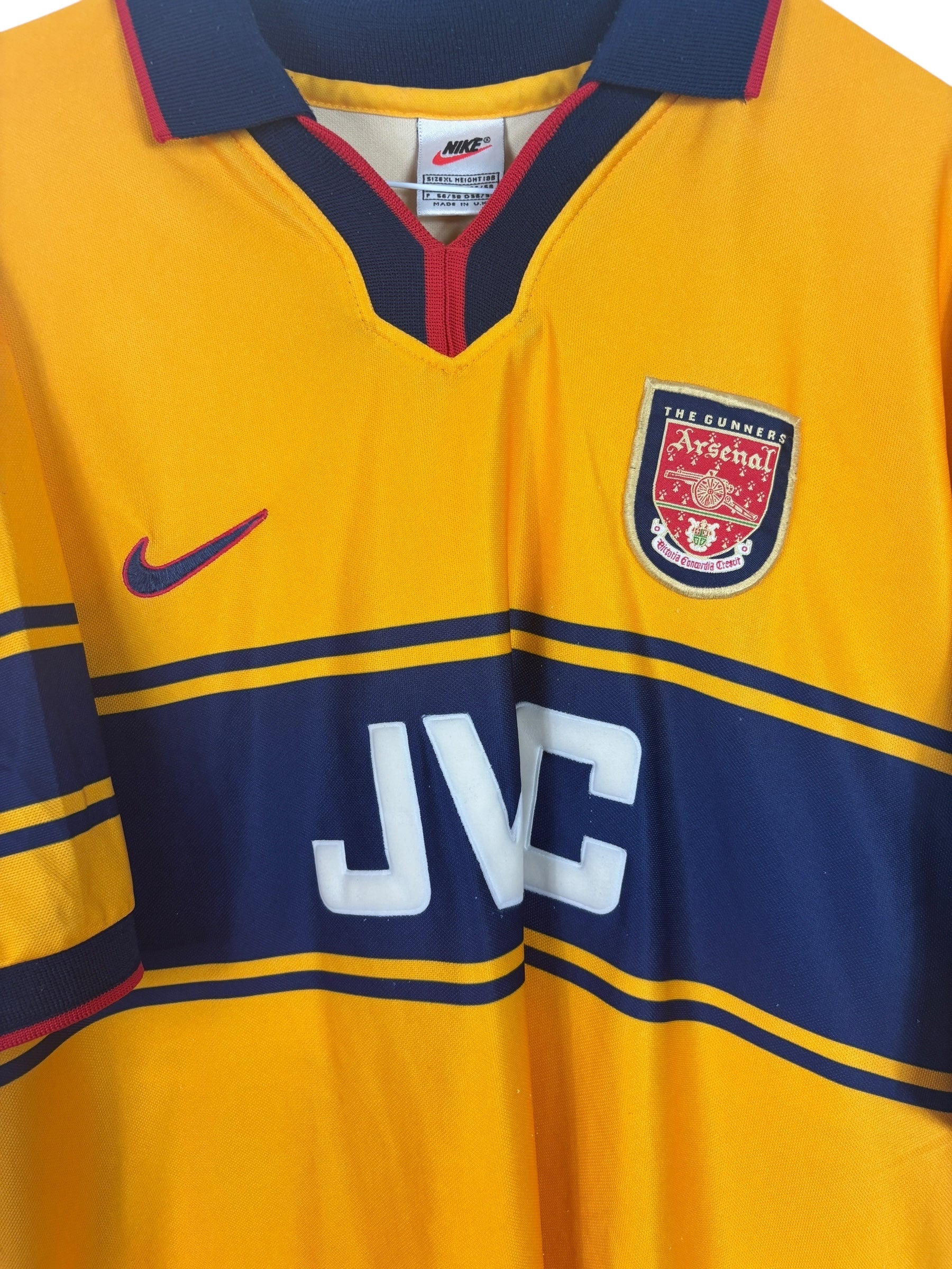 Arsenal Auswärtstrikot 1997/99 - XL