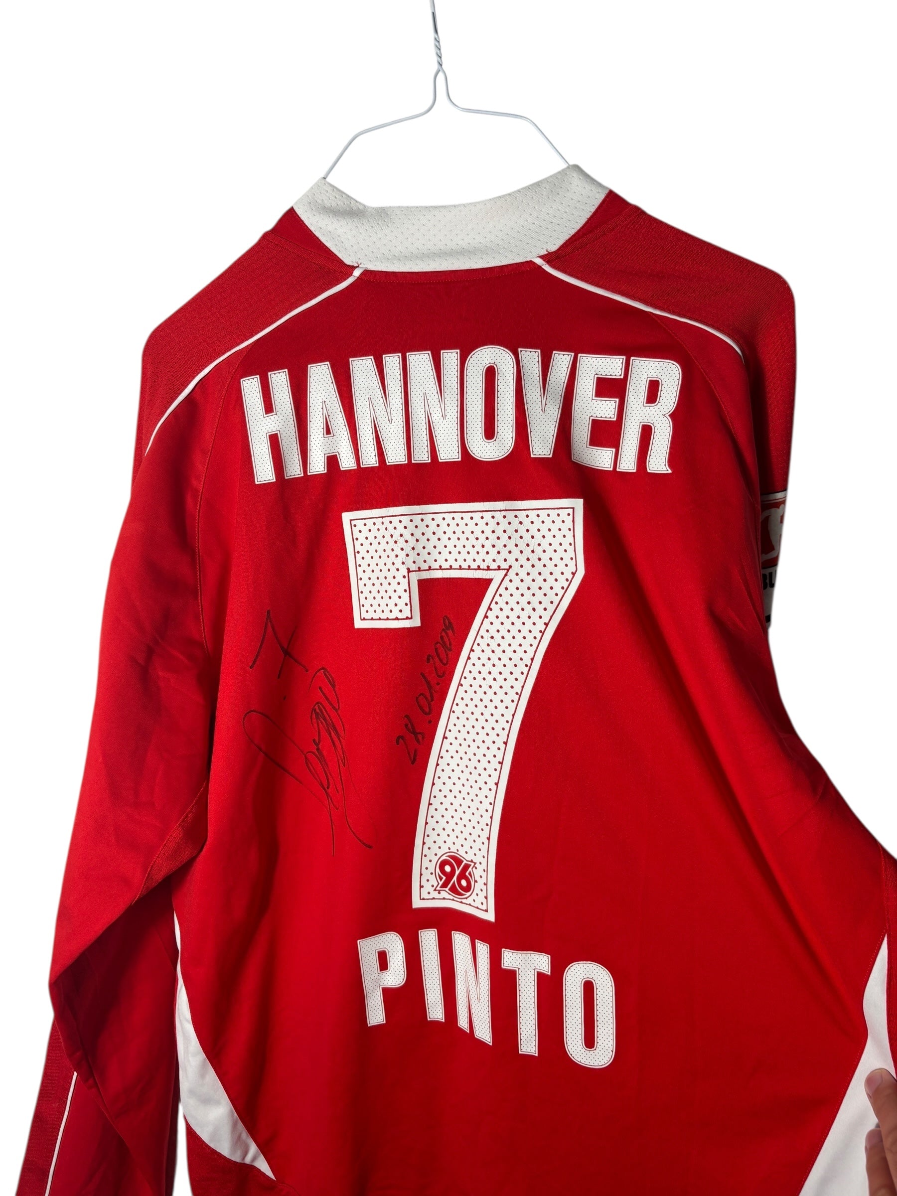 Hannover 96 Heim Trikot 2008/09 “Pinto” - L