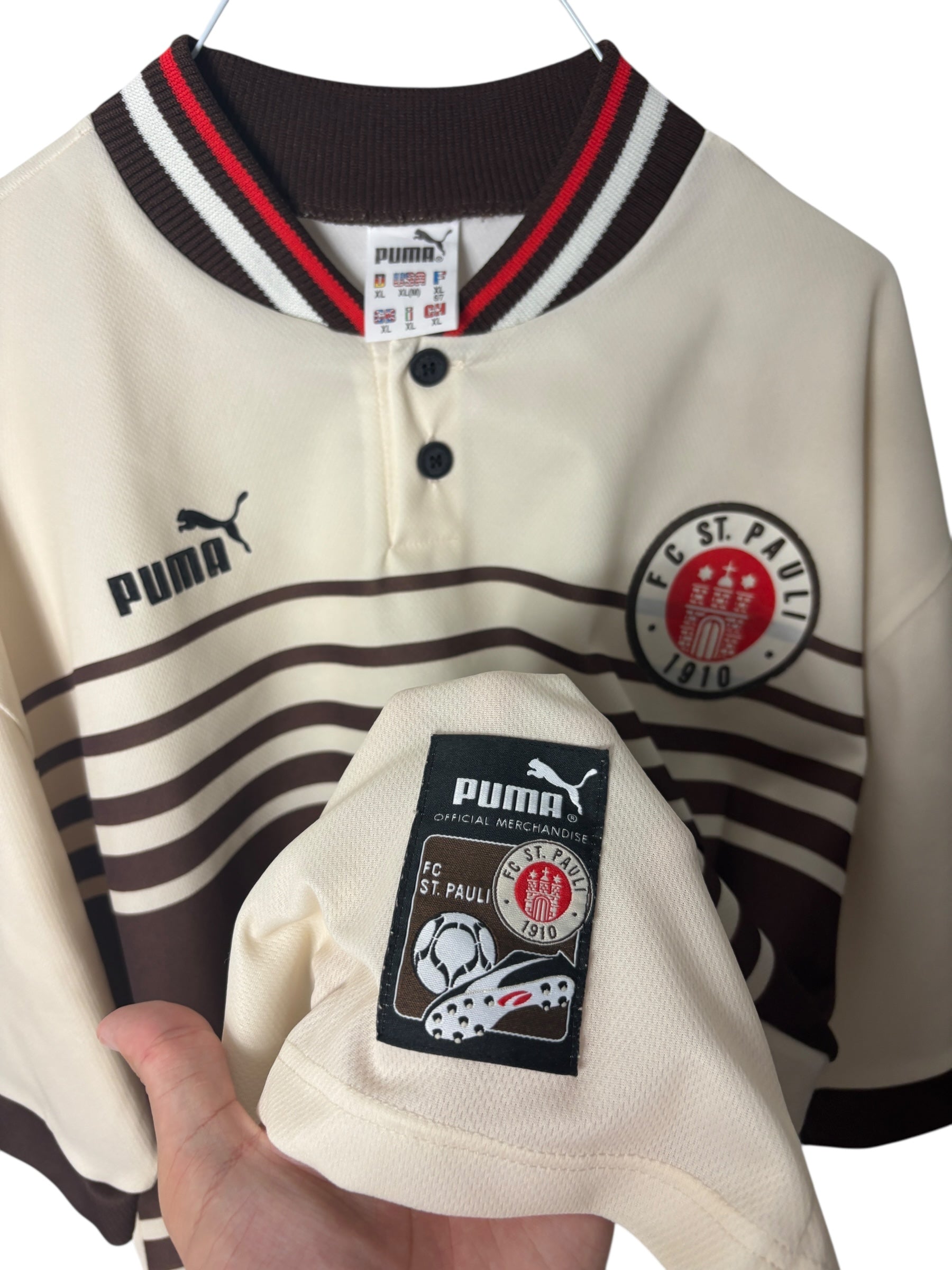 FC St. Pauli Auswärtstrikot 1997/98 - XL
