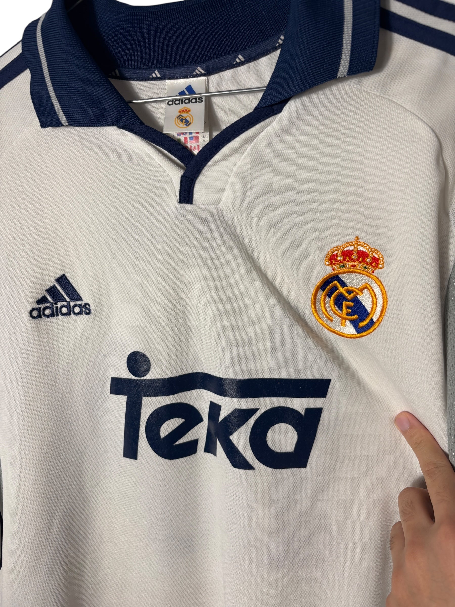 Real Madrid Heim Trikot 2000/01  “Figo” - XL