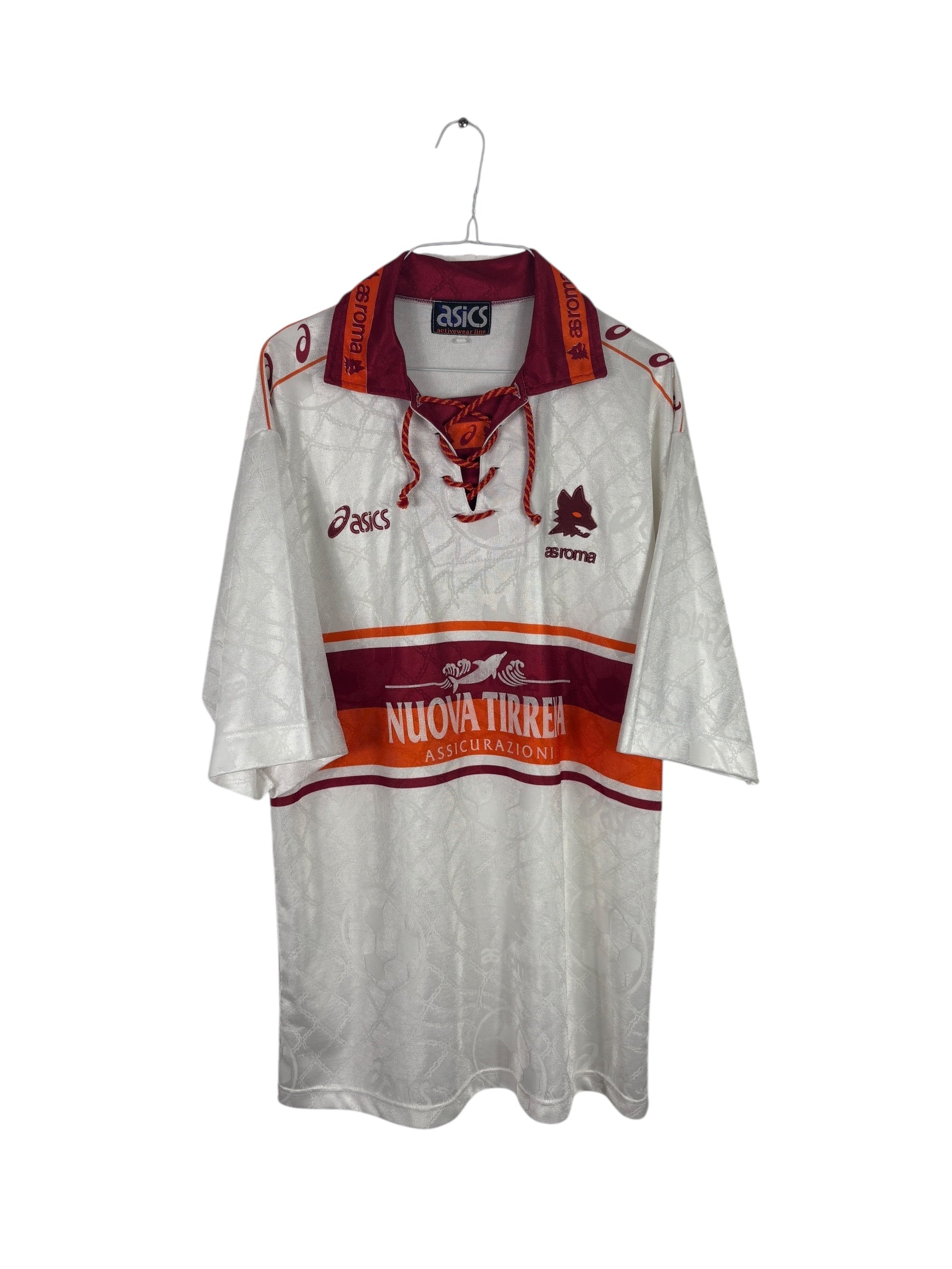 AS Roma Auswärtstrikot 1994/95 Spielertrikot "4" - XL