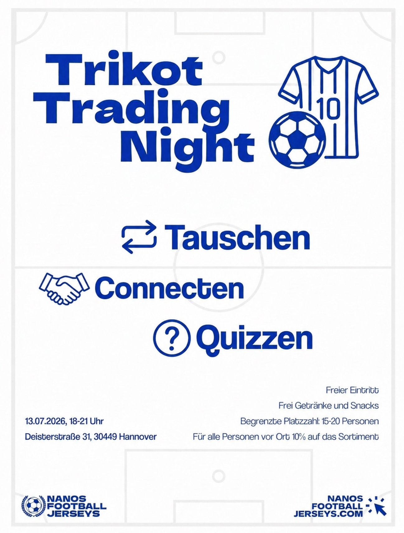 Trikot Trading Night Ticket 13.07.2026