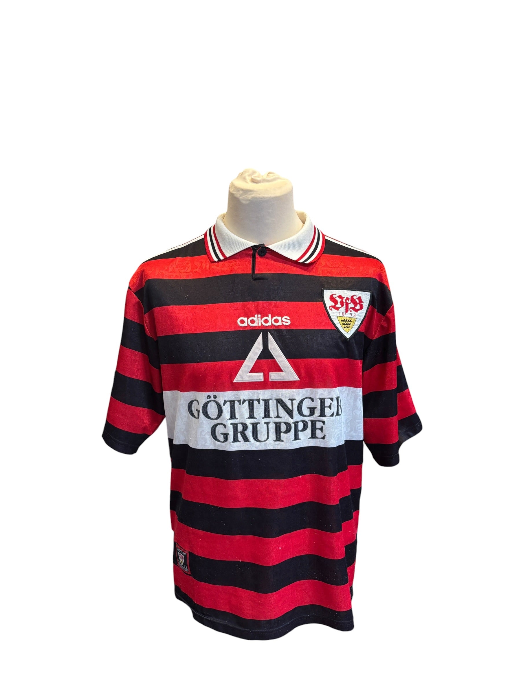 VfB Stuttgart Auswärts Trikot 1997/98 “Balakov” - L