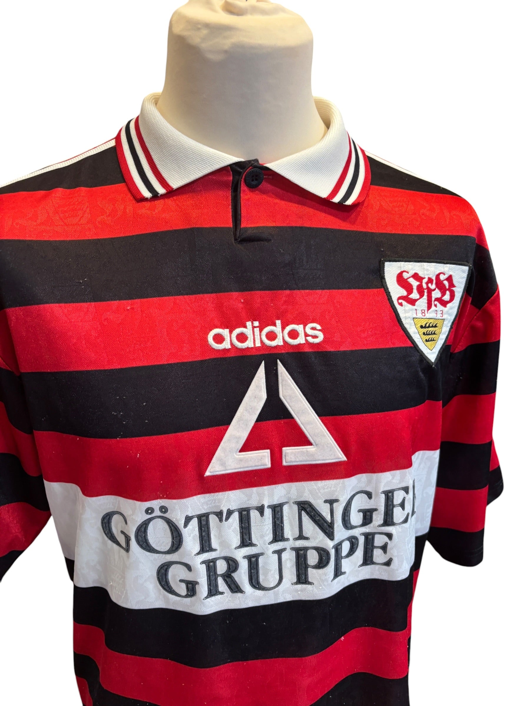 VfB Stuttgart Auswärts Trikot 1997/98 “Balakov” - L