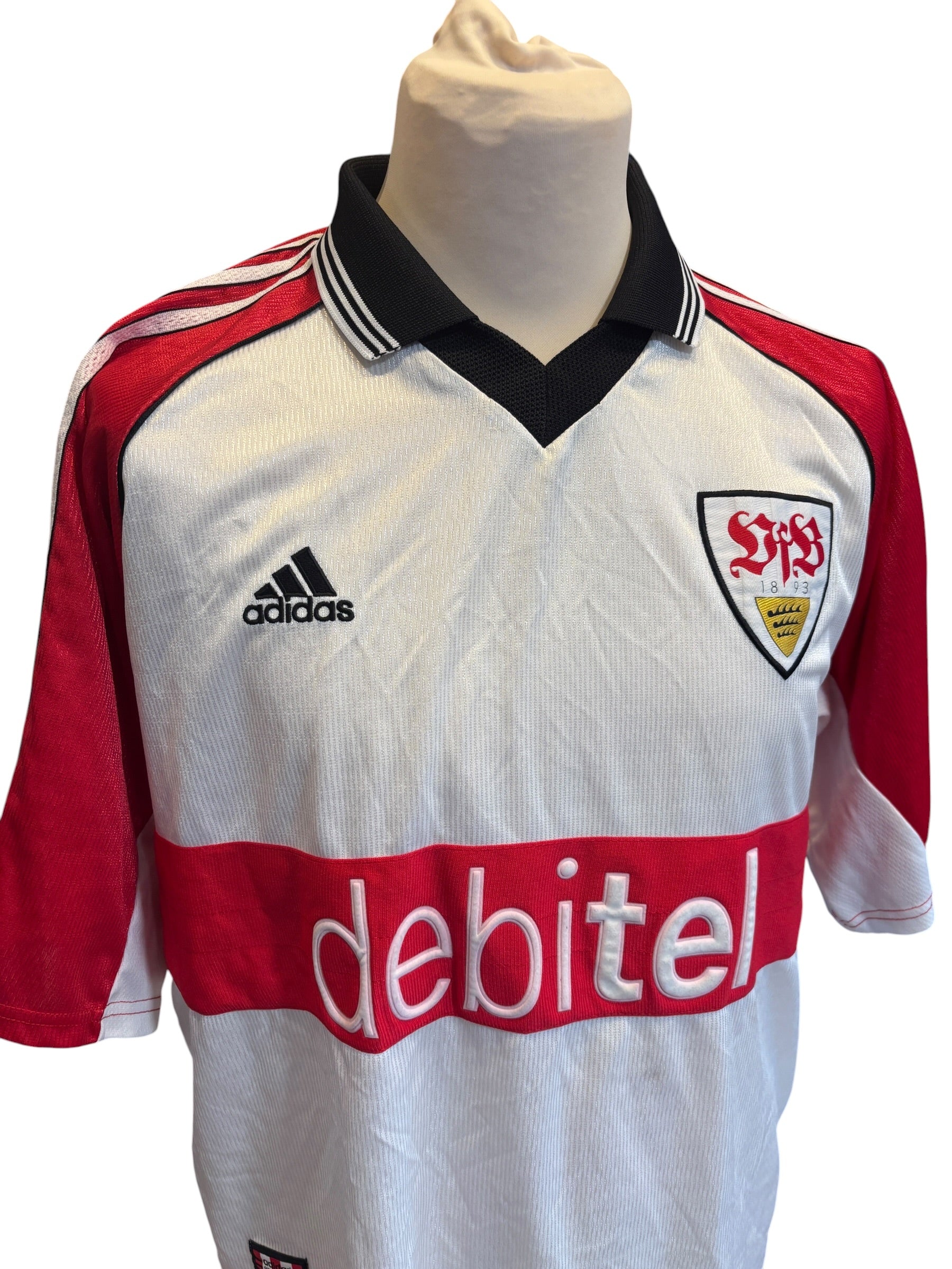 VfB Stuttgart Heim Trikot 1999 - XL