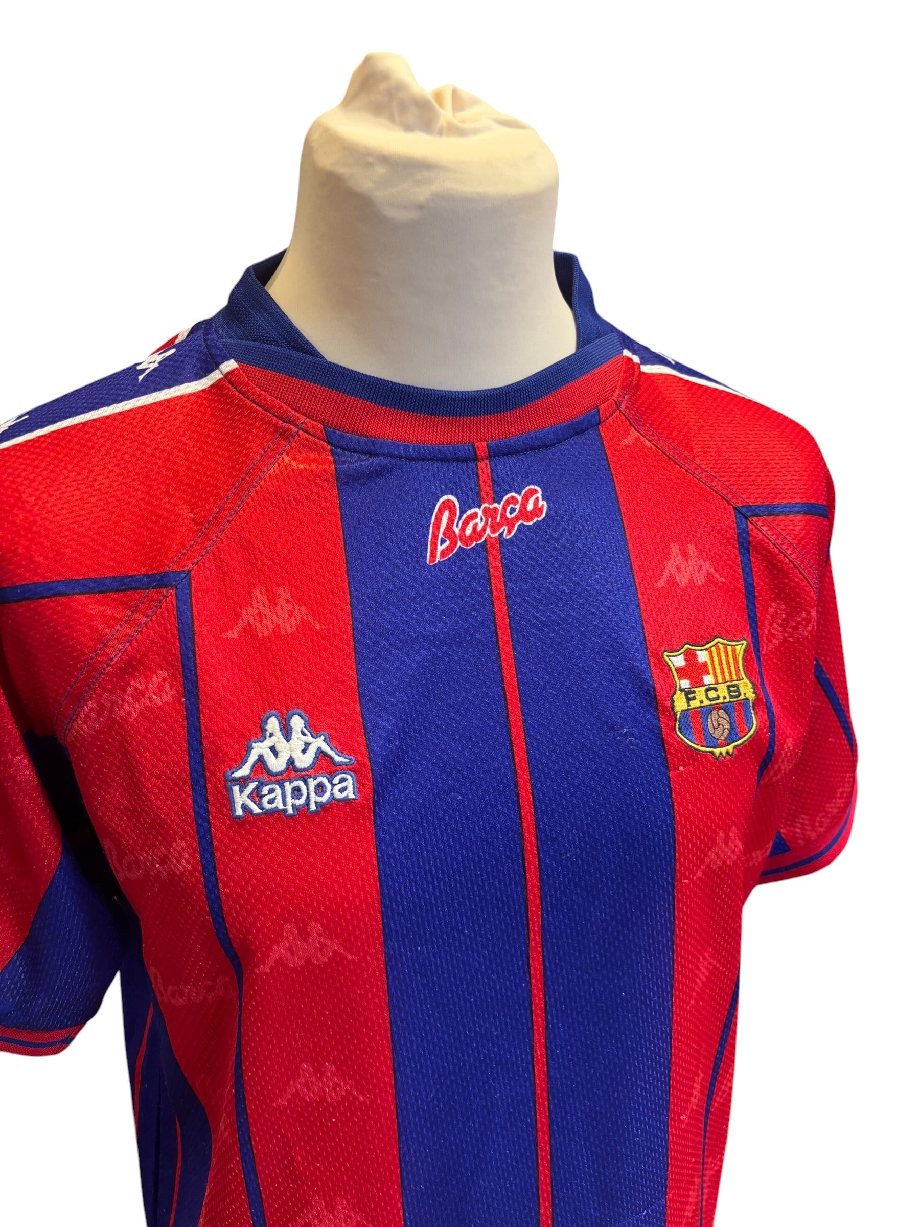 FC Barcelona Heim Trikot 1997 - L