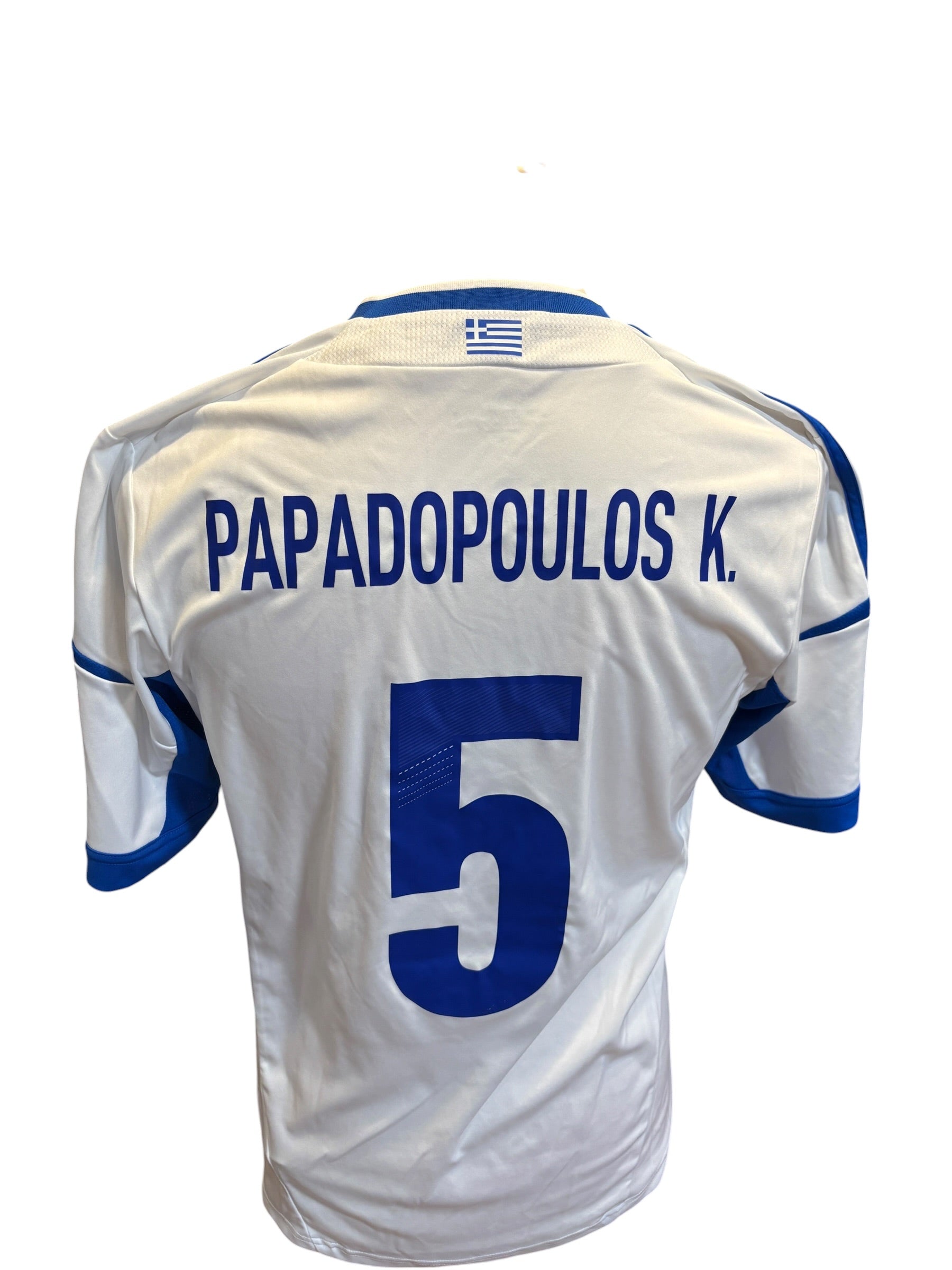 Griechenland Heim Trikot 2011/12 “ Papadopoulos K. “ - M