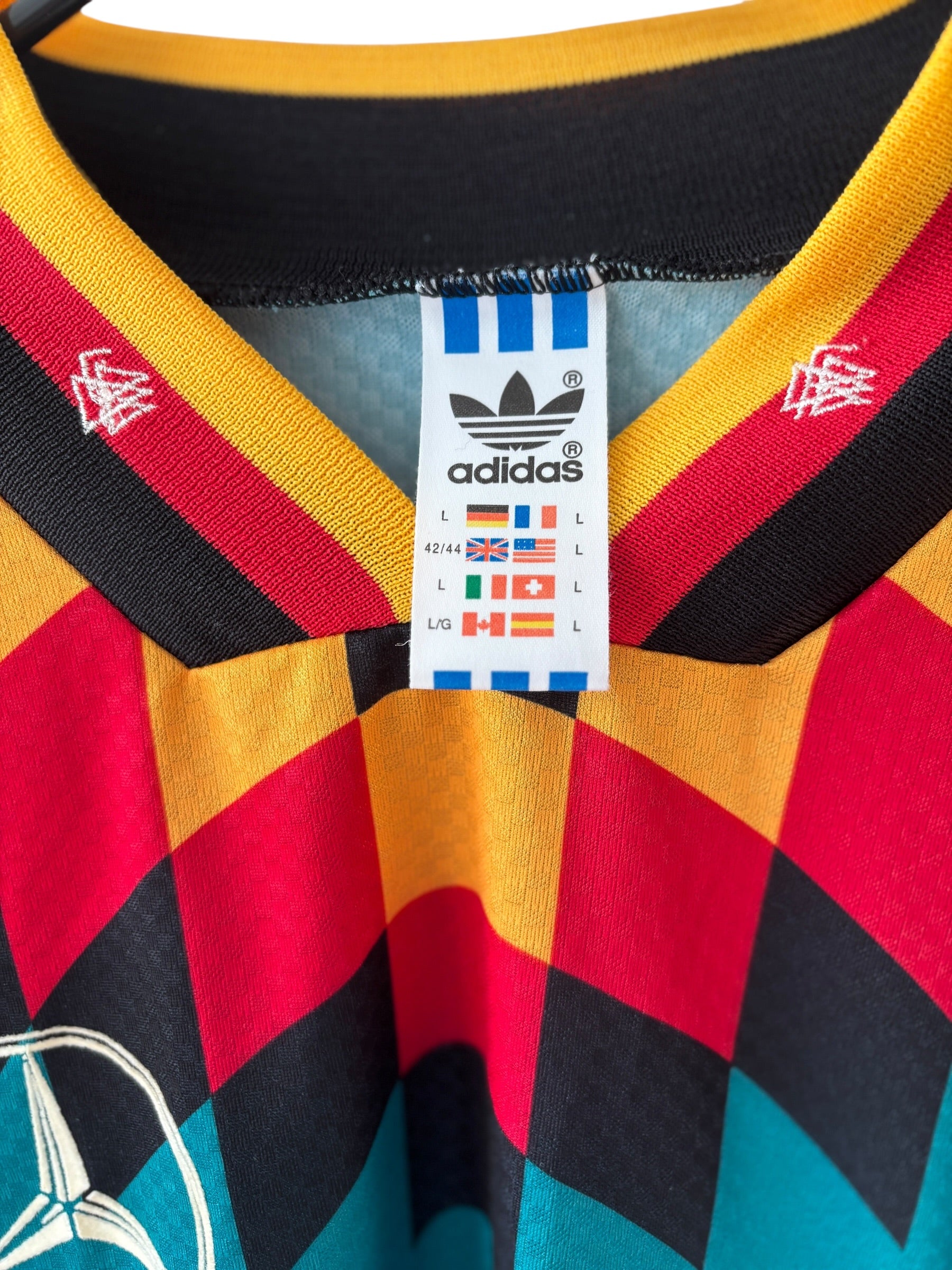 DFB Deutschland Trainingstrrikot 1994 - L