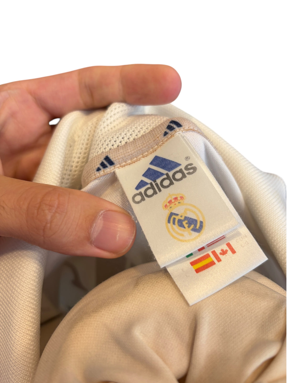 Real Madrid Heim Trikot 2001/02 “Zidane” - L