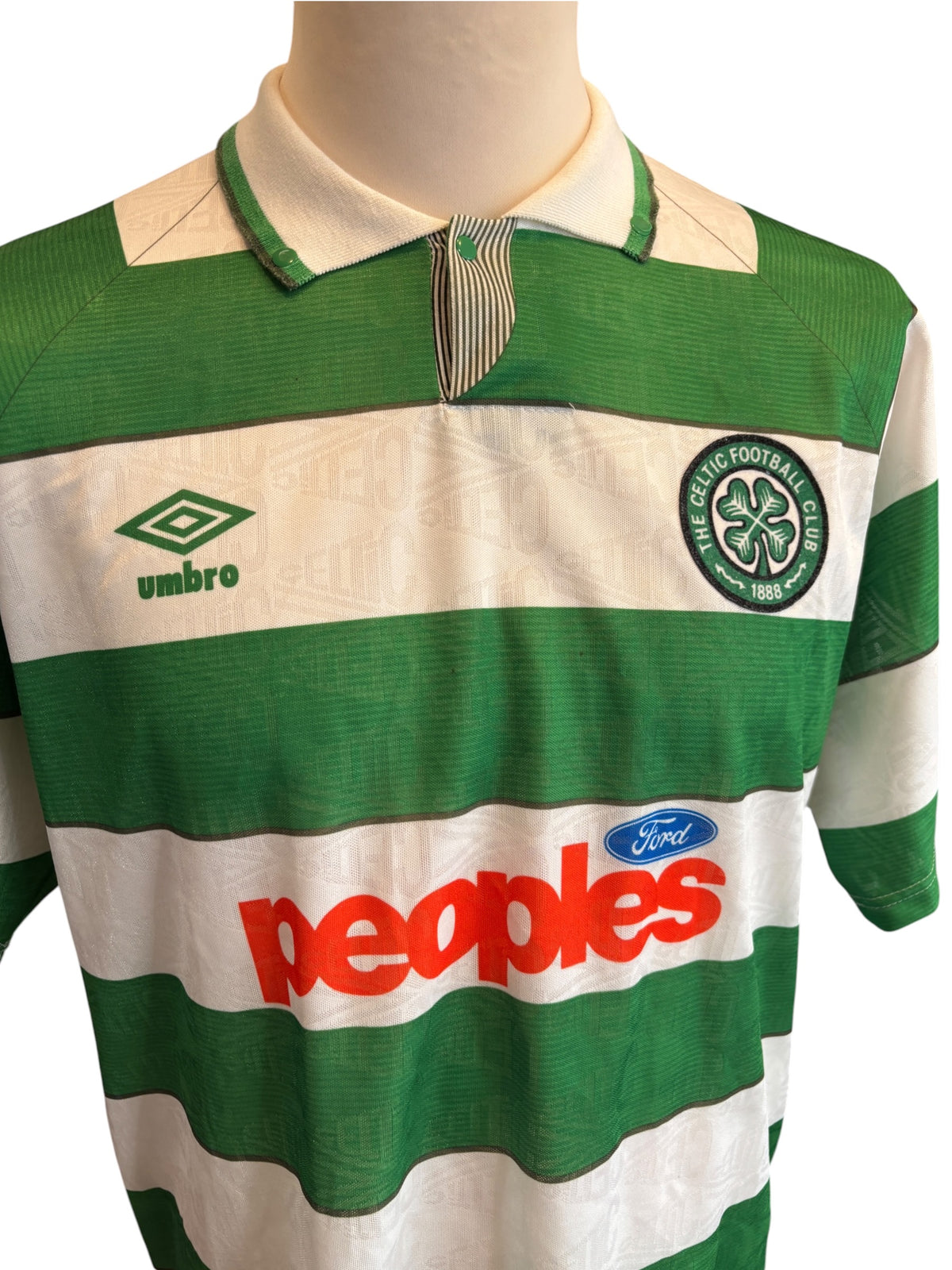 Celtic Glasgow Heim Trikot 1991/91 - XL