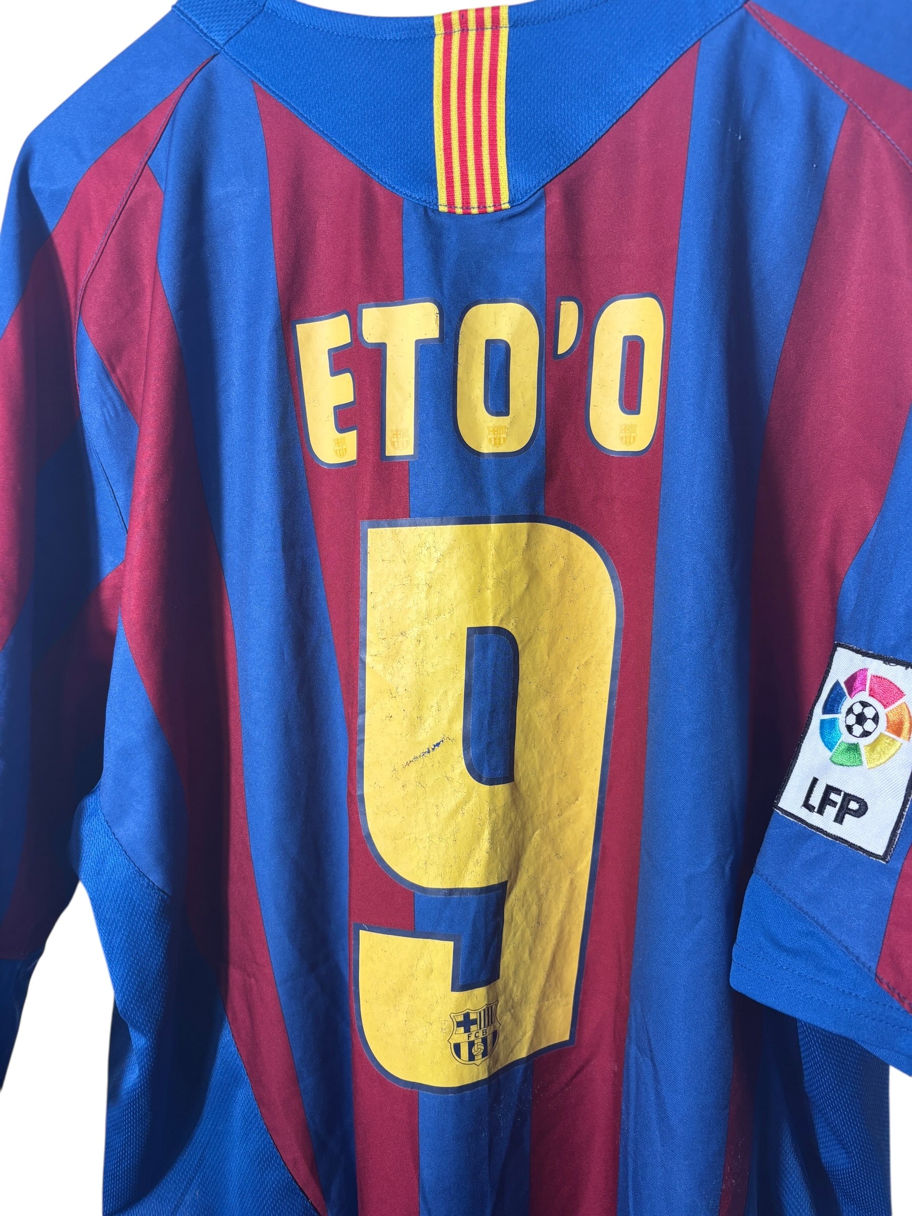 FC Barcelona Heimtrikot 2005/06 “Etoo” - XXL
