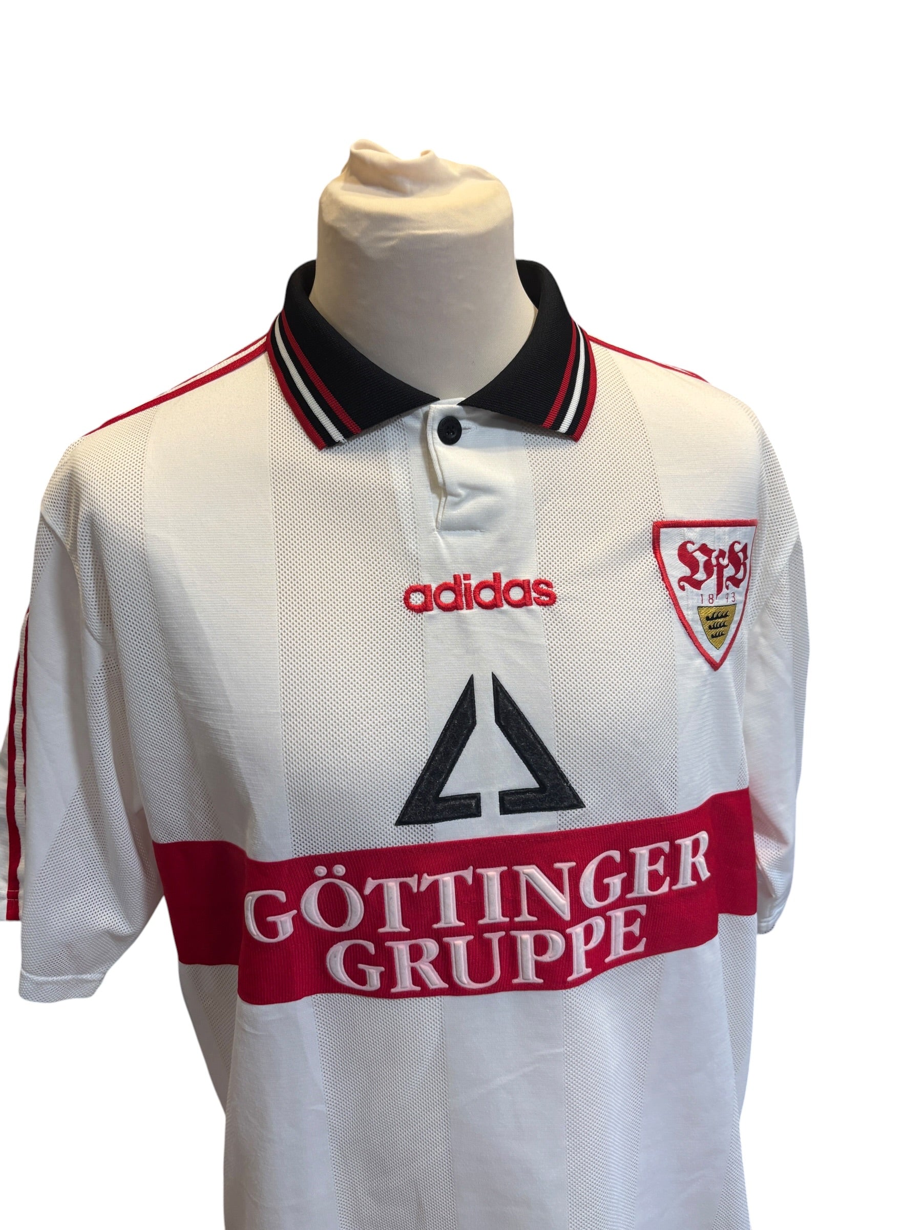 VfB Stuttgart Heim Trikot 1997/98 - XL