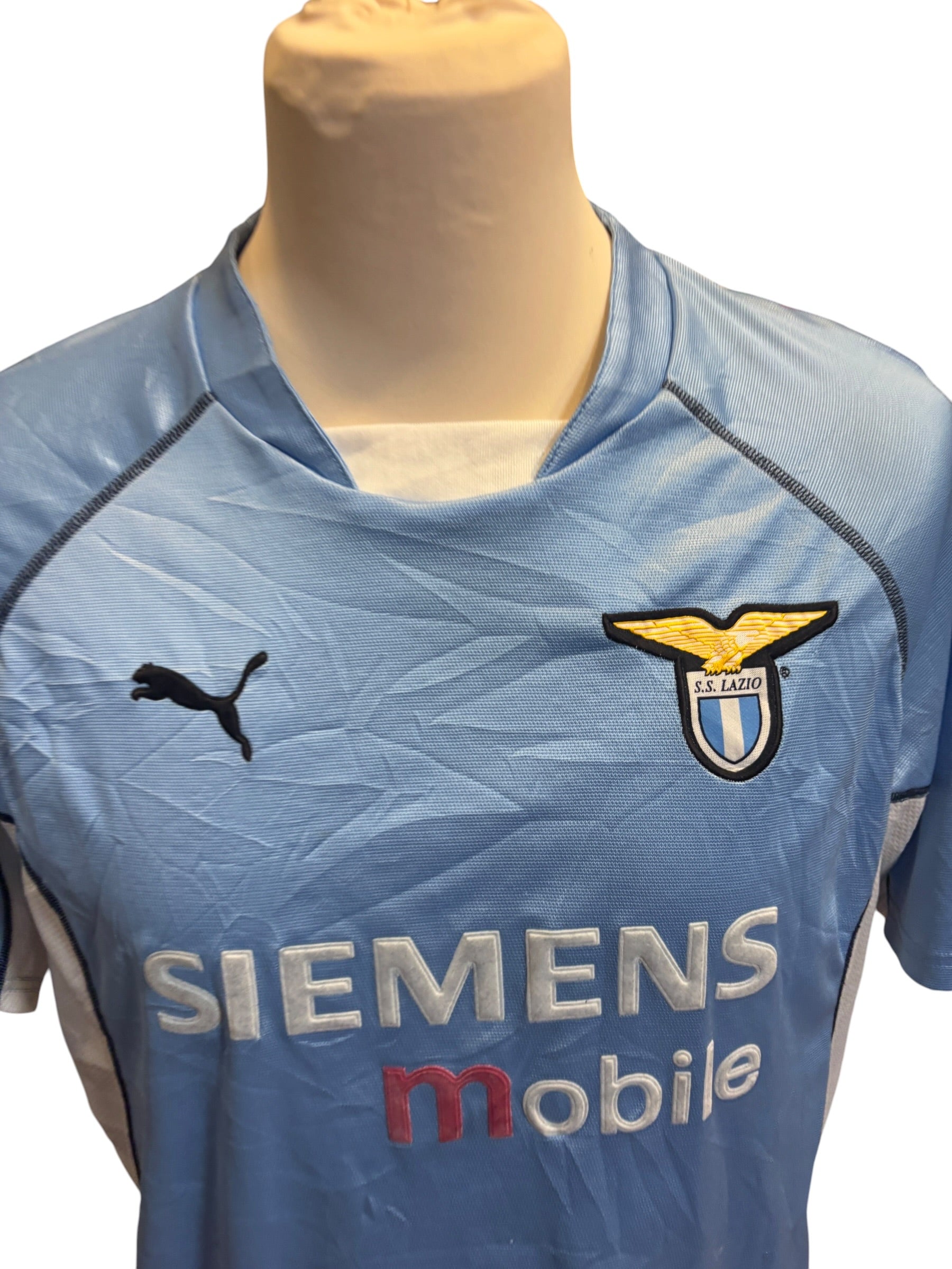 Lazio Rom Heim Trikot 2001/02 - L