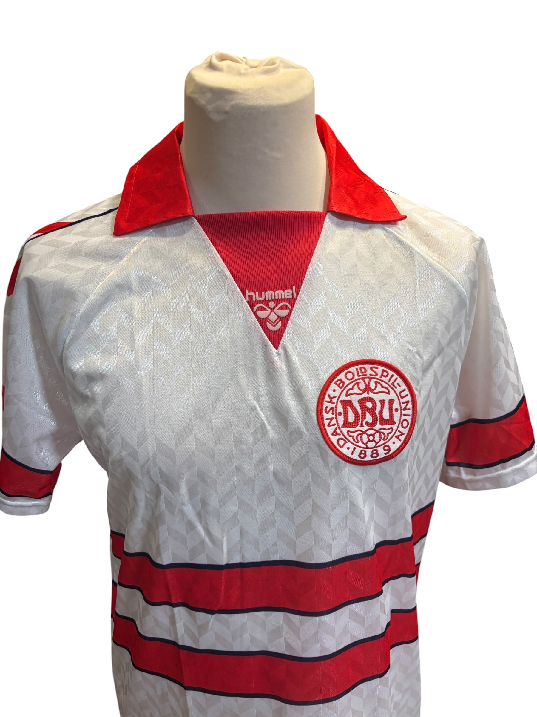 Dänemark Auswärts Trikot 1988 - L