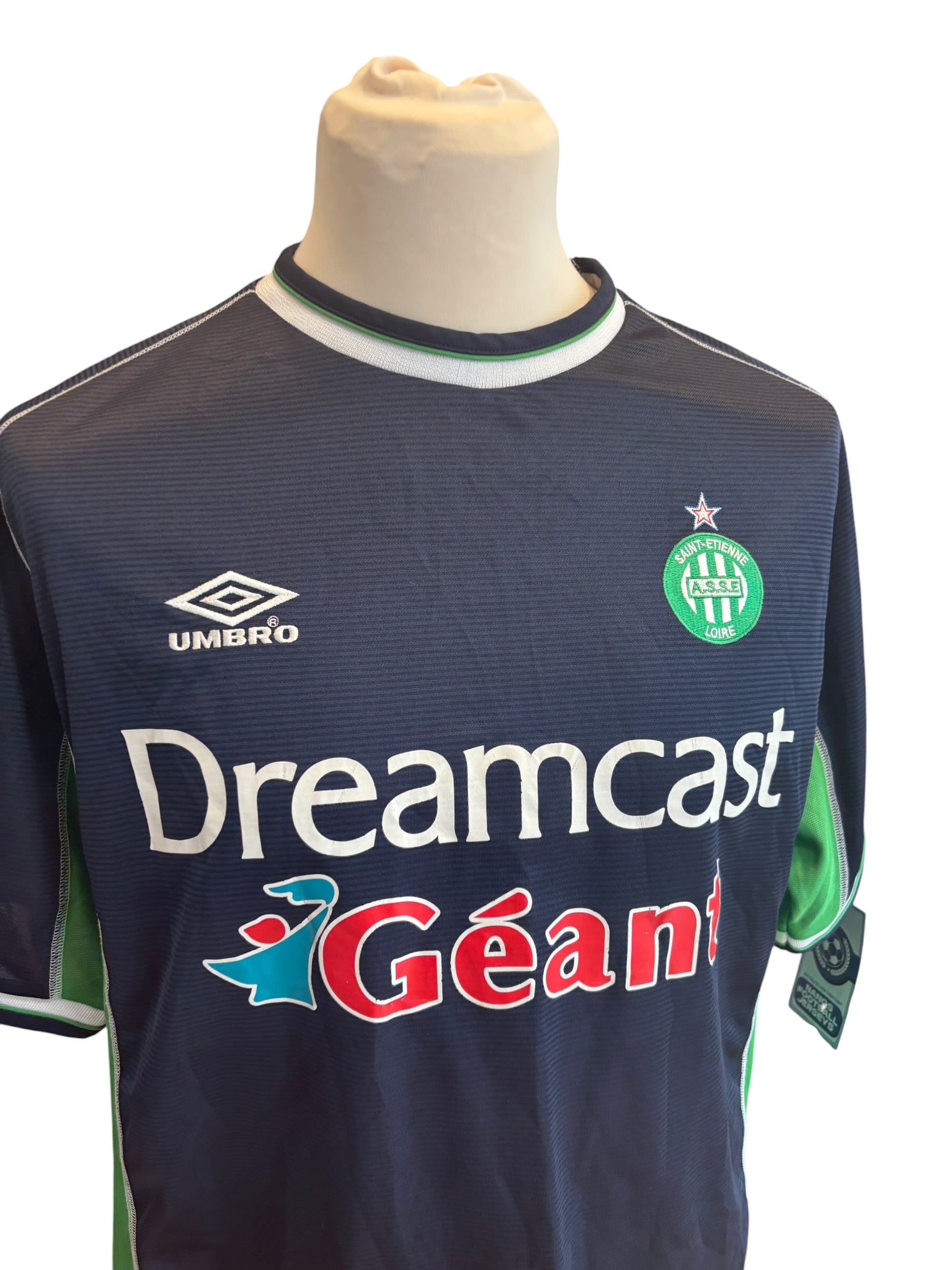Saint Etienne Auswärts Trikot 2000/01 - XL