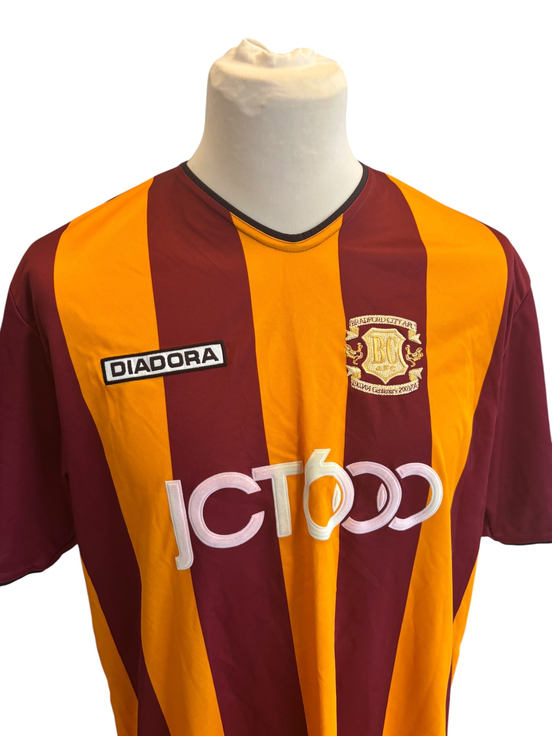 Bradford City Heim Trikot 2003/04 - L