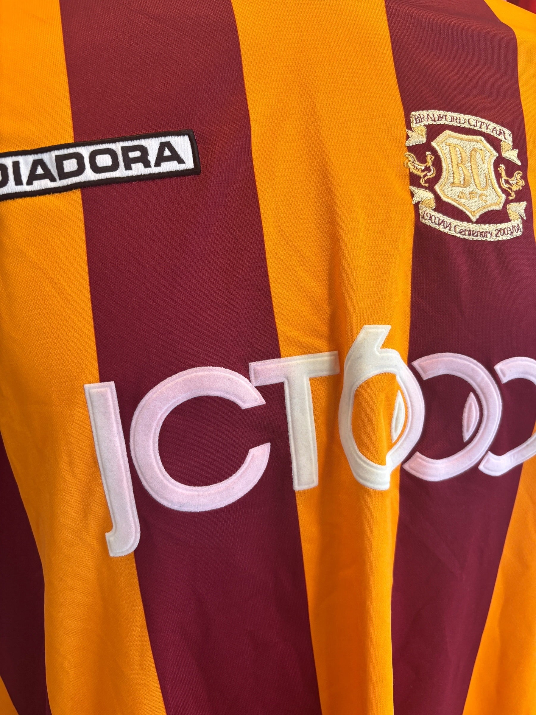 Bradford City Heim Trikot 2003/04 - L
