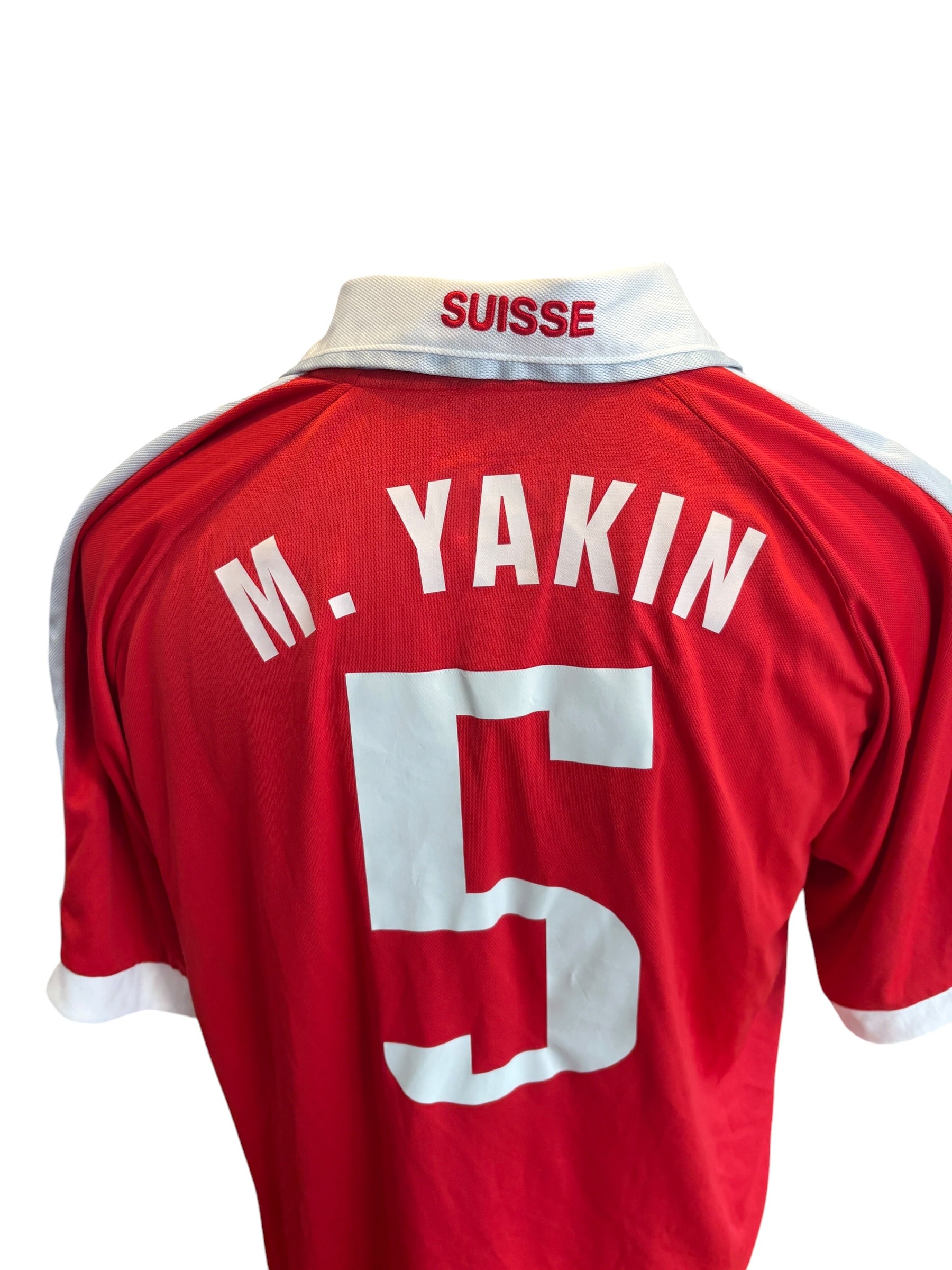 Schweiz Heim Trikot 2002 “Yakin” - XL