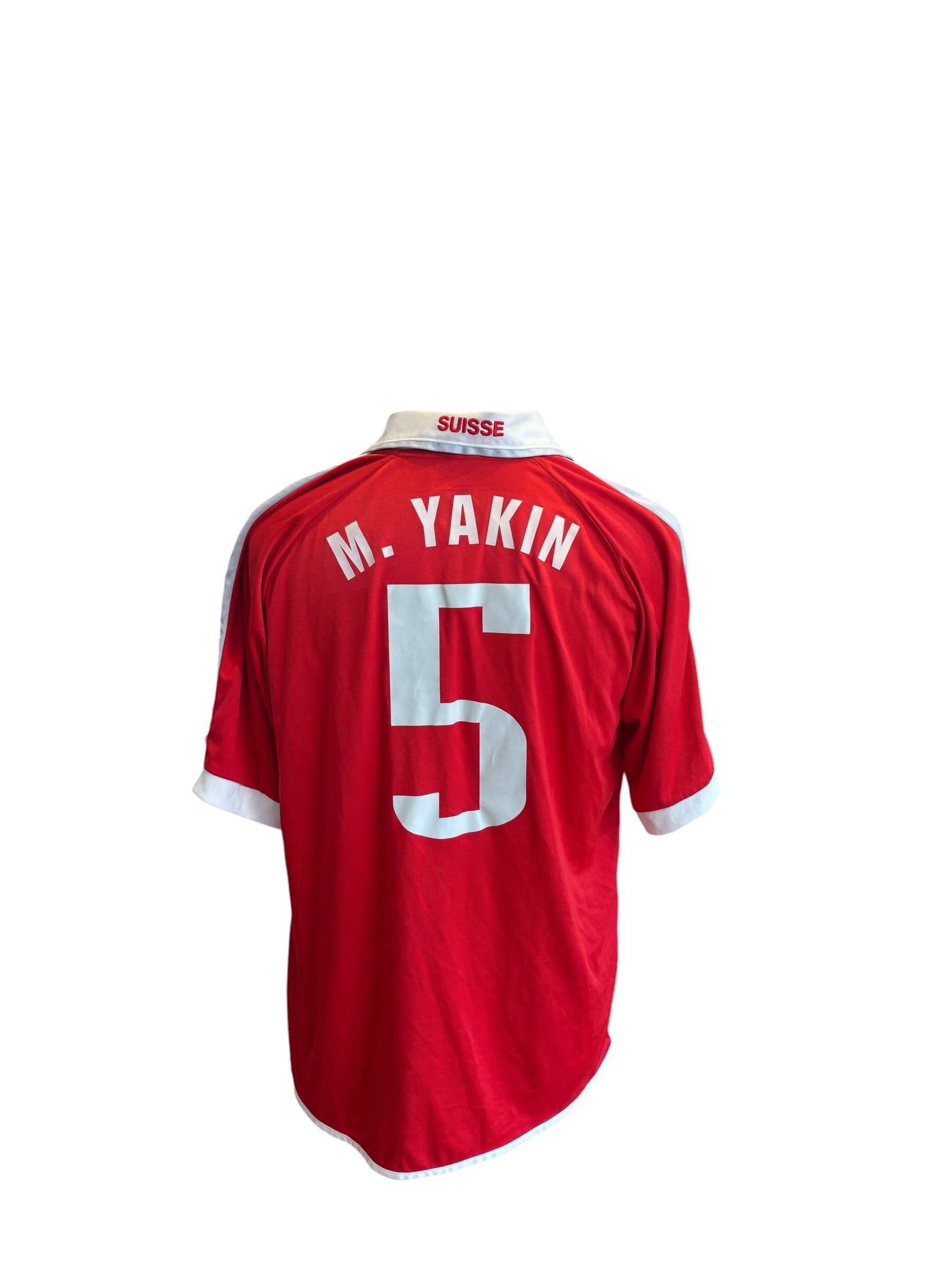 Schweiz Heim Trikot 2002 “Yakin” - XL
