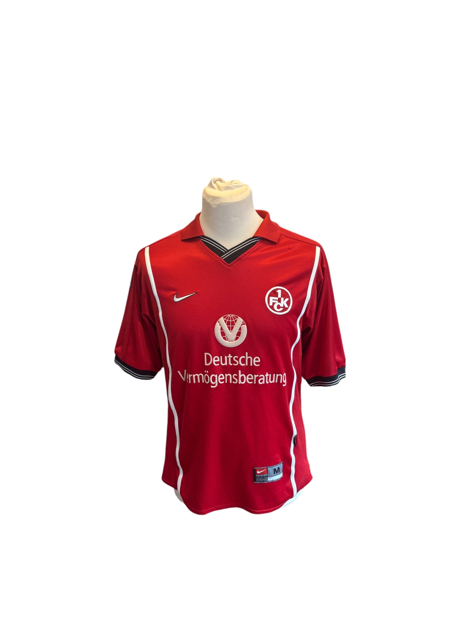 1. FC Kaiserslautern Heim Trikot 1999/00 "Djorkaeff" - M