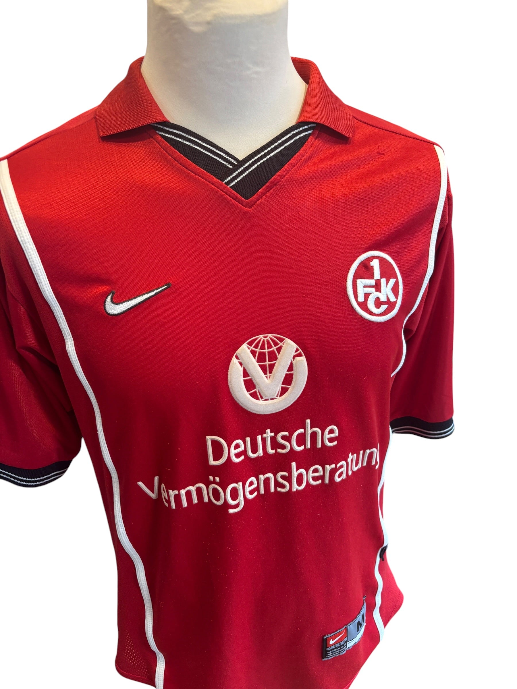 1. FC Kaiserslautern Heim Trikot 1999/00 "Djorkaeff" - M
