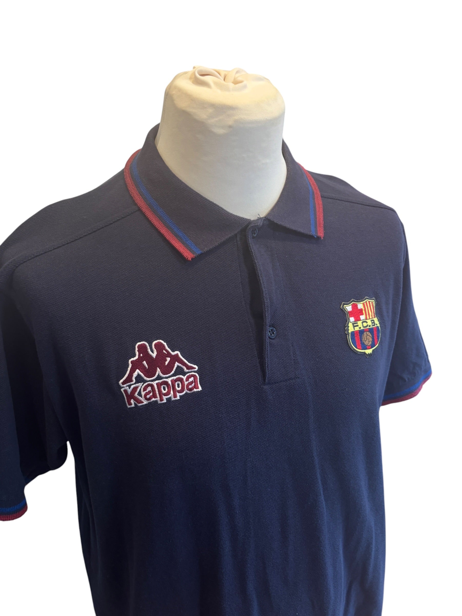 FC Barcelona Poloshirt 1995/96 - XL