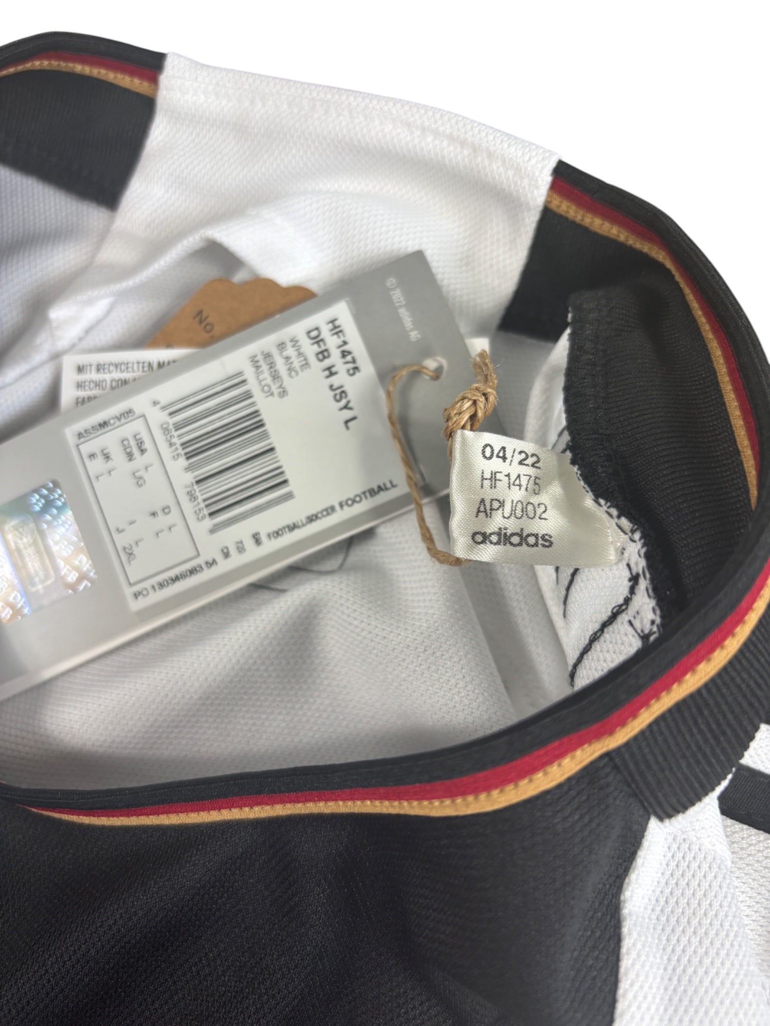 Deutschland Heimtrikot 2022 Langarm - L